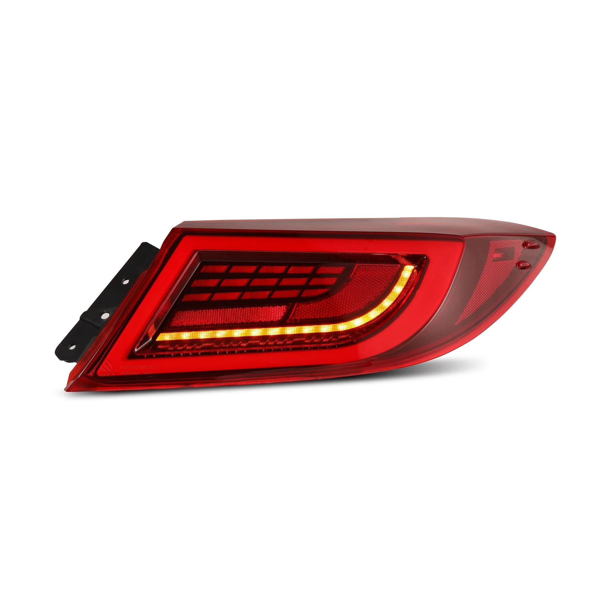AlphaRex LUXX-Series LED Tail Lights Vivid Red - 2022+ Toyota GR86 / Subaru BRZ - Image 4