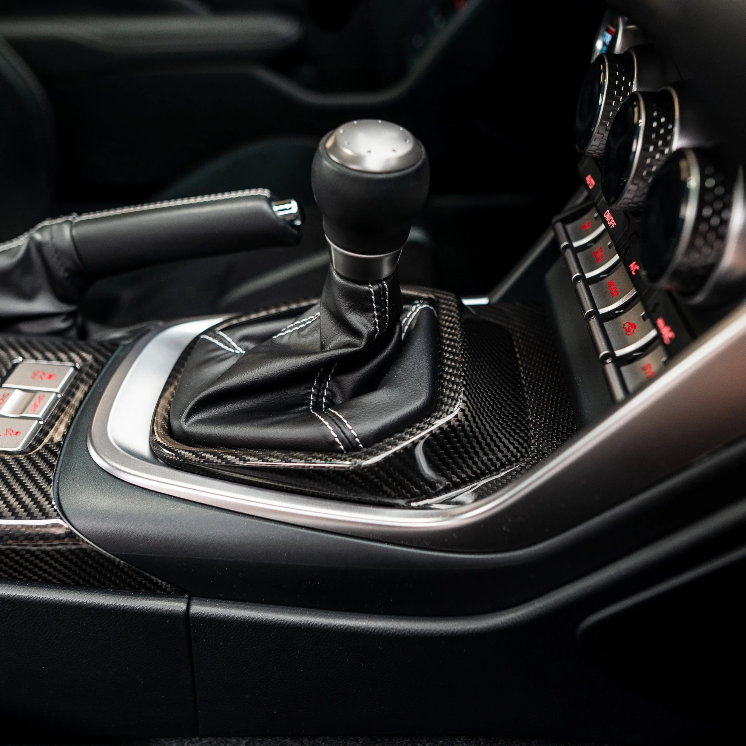 Driven.Media Carbon Fiber Automatic Shifter Trim - 2022+ Toyota GR86 / Subaru BRZ - Image 11