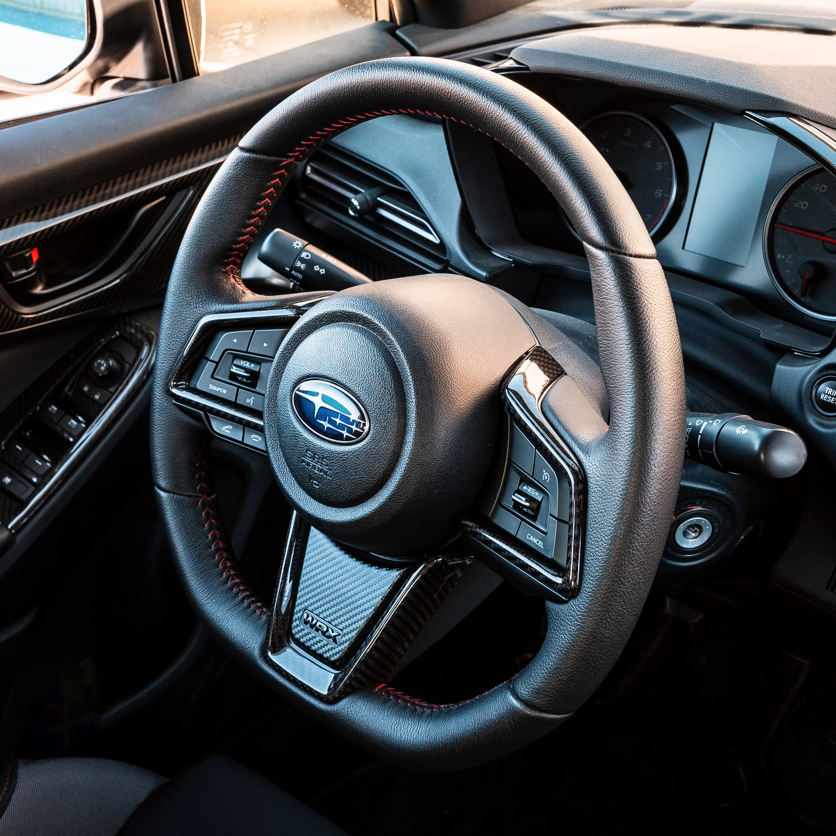 Driven.Media Carbon Fiber Steering Wheel Trim - 2022+ Subaru WRX - Image 8