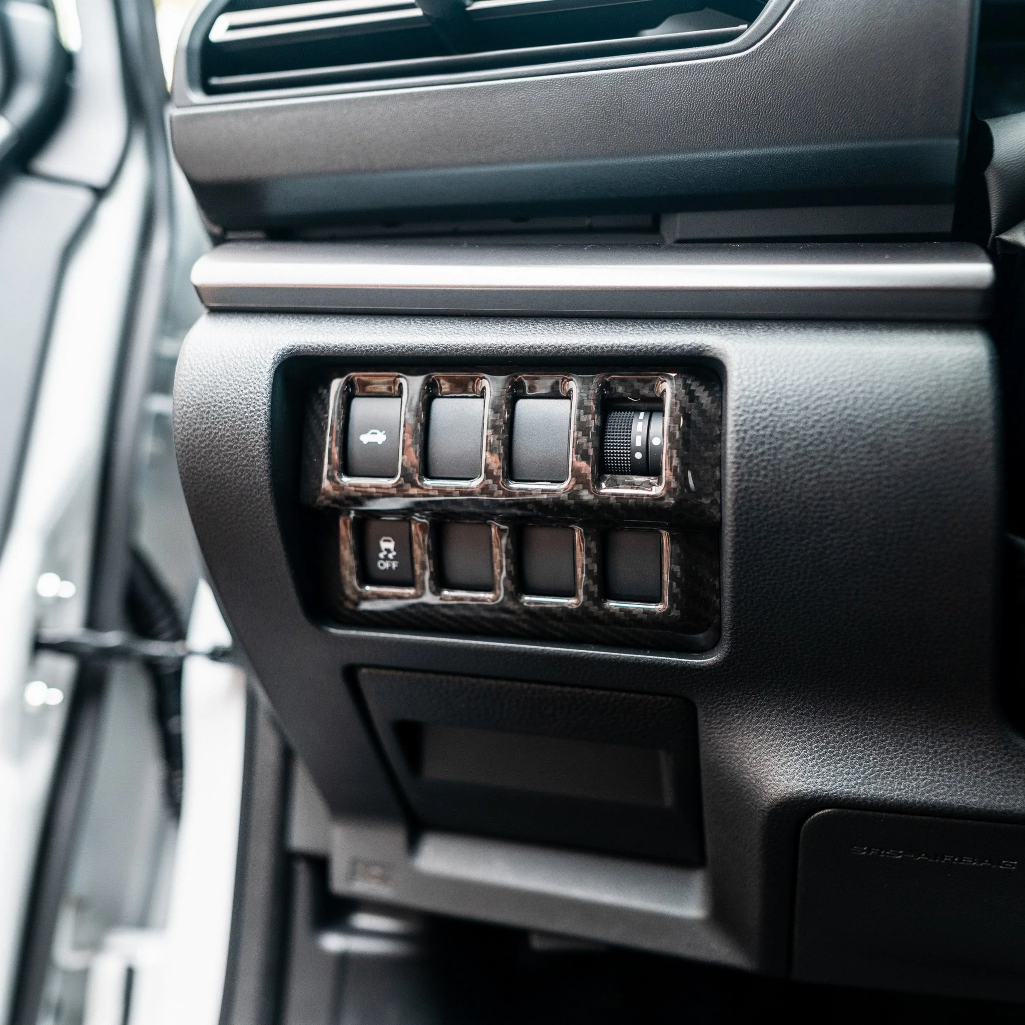 Driven.Media Carbon Fiber Switch Panel - 2022+ Subaru WRX - Image 3