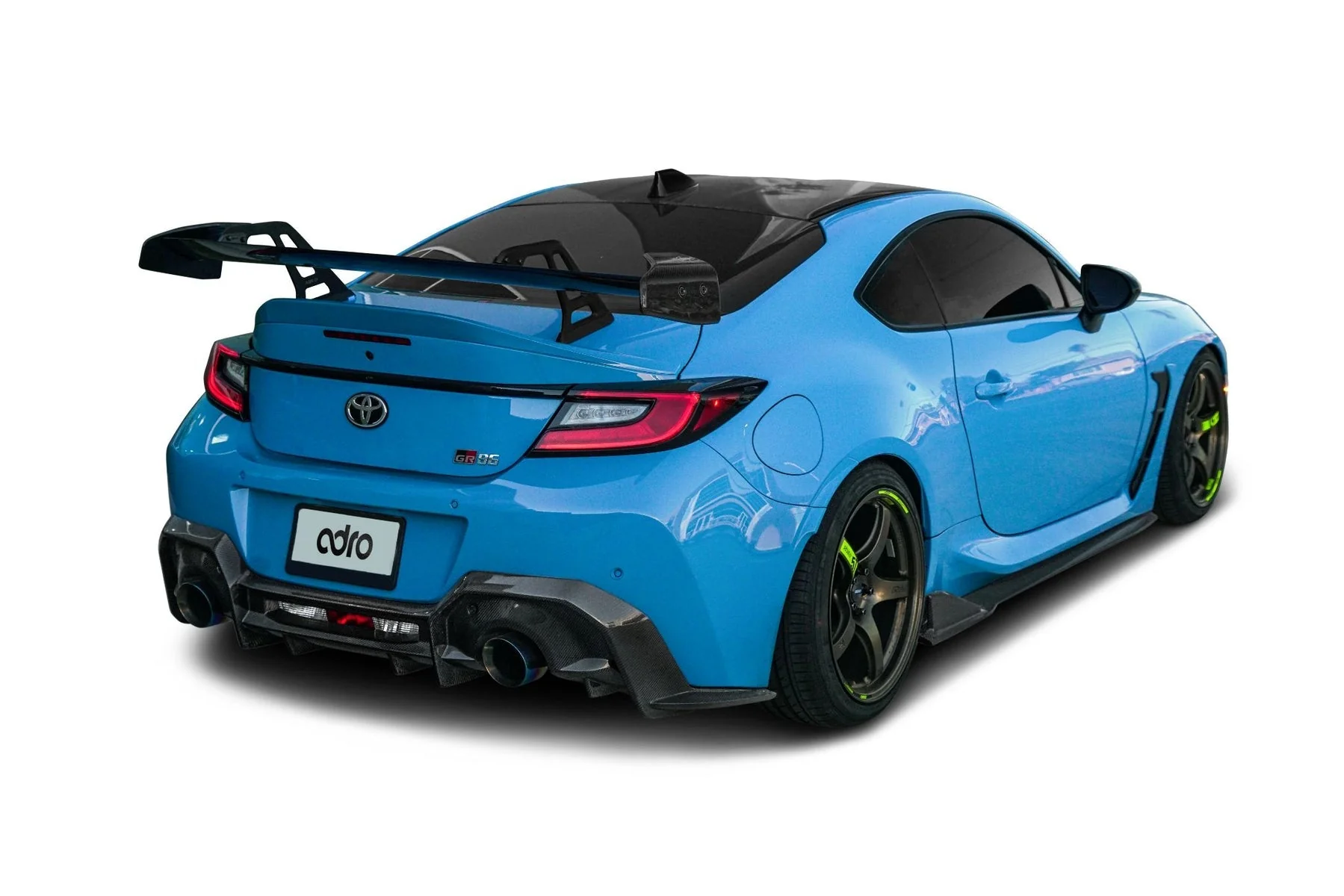ADRO ZN8/ ZD8 AT-R1 Carbon Swan Neck GT Wing - 2022+ Subaru BRZ / Toyota GR86
