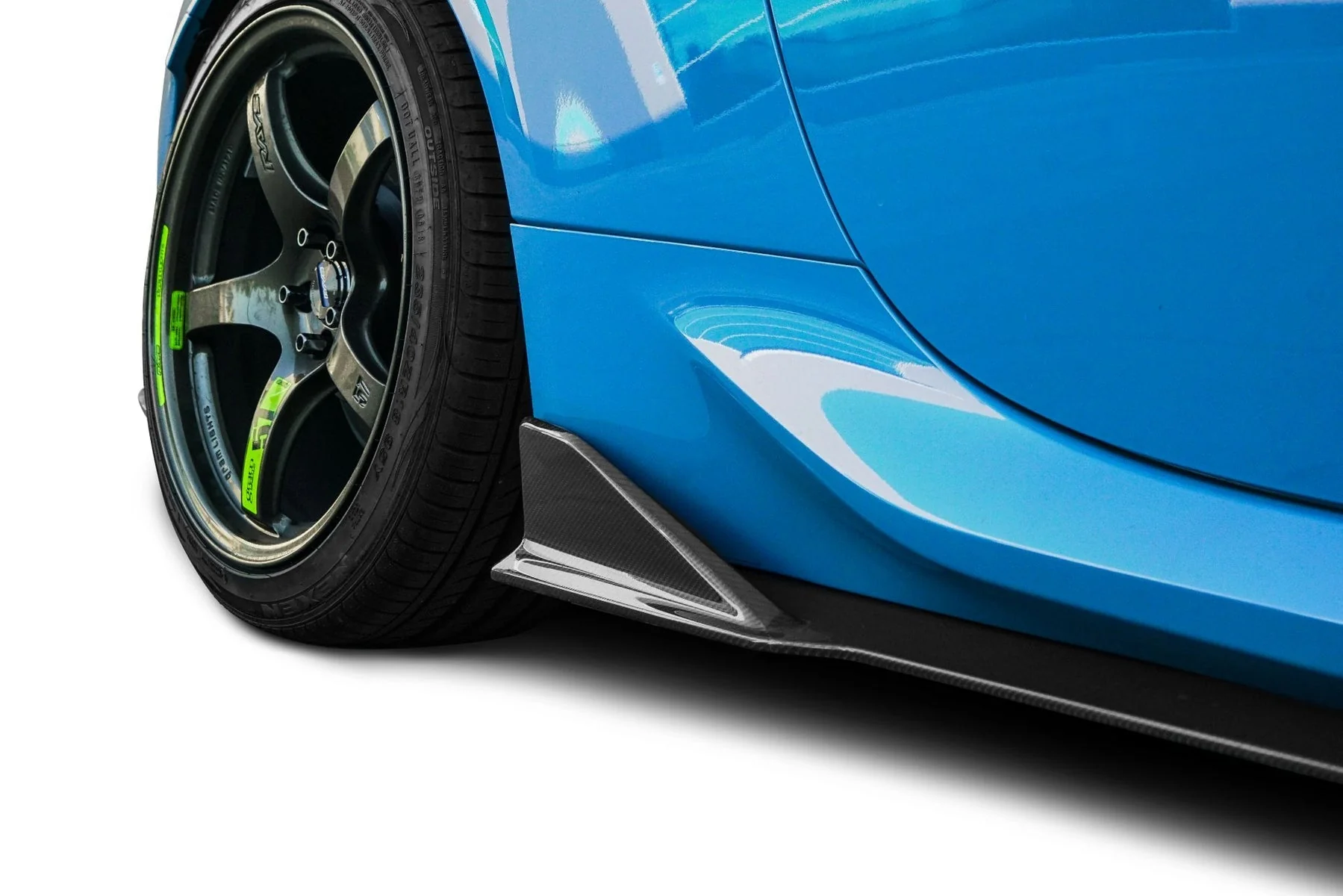 ADRO Carbon ZN8 / ZD8 Carbon Side Skirt - 2022+ Subaru BRZ / Toyota GR86 - Image 2