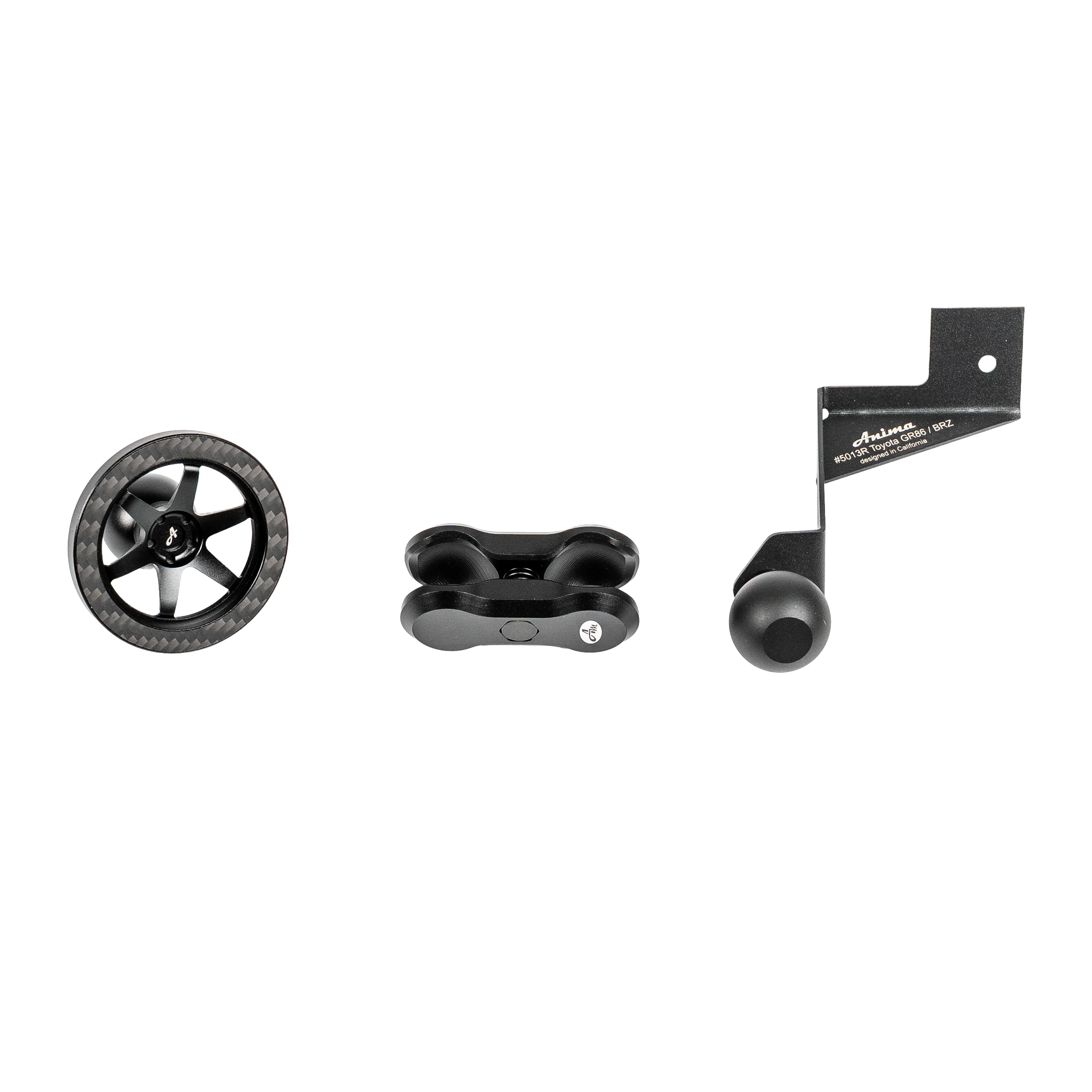 Anima 1" Left Hand Drive Ball Base Phone/Garmin Catalyst Mount - 2022+ Toyota GR86 / Subaru BRZ - Image 36