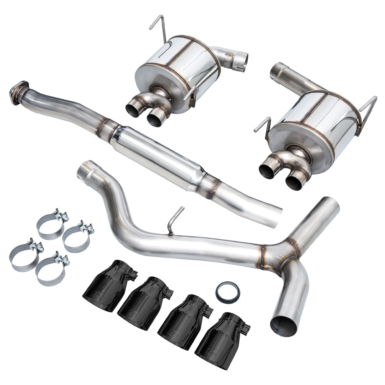 AWE Touring Edition Exhaust - 2015-2022+ Subaru WRX / 15-21 STI - Image 9