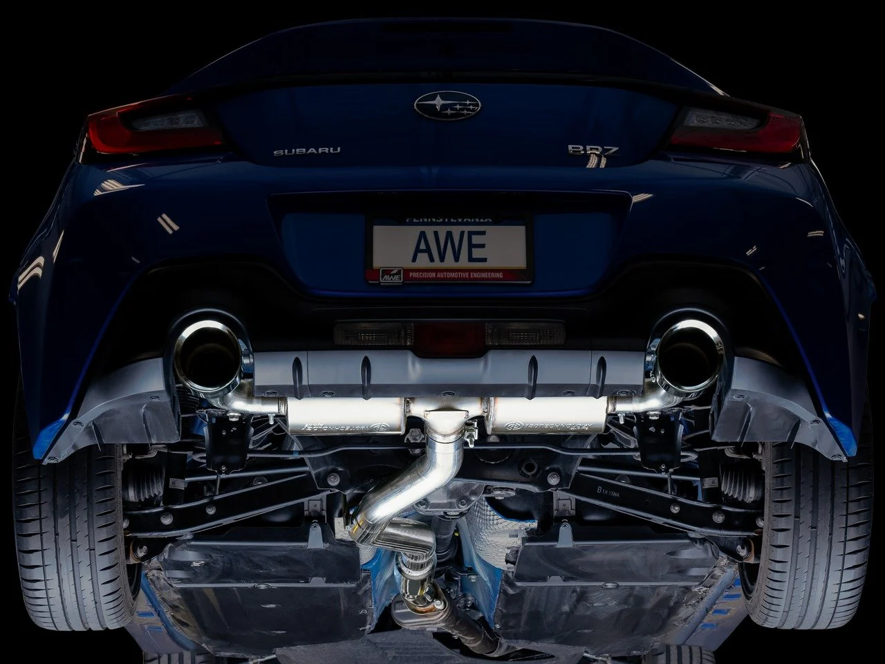AWE Touring Edition Exhaust - Scion FR-S / Subaru BRZ / Toyota GT86 & GR86 - Image 8