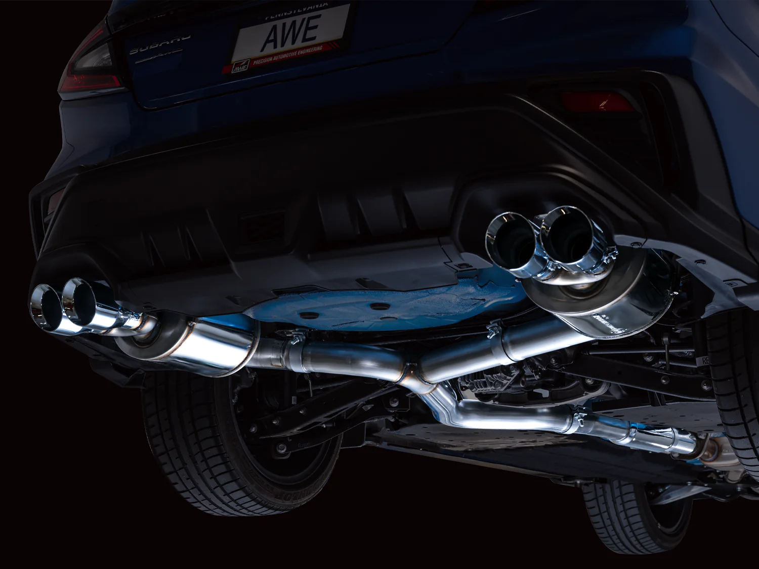 AWE Touring Exhaust - 2022+ Subaru WRX - Image 5