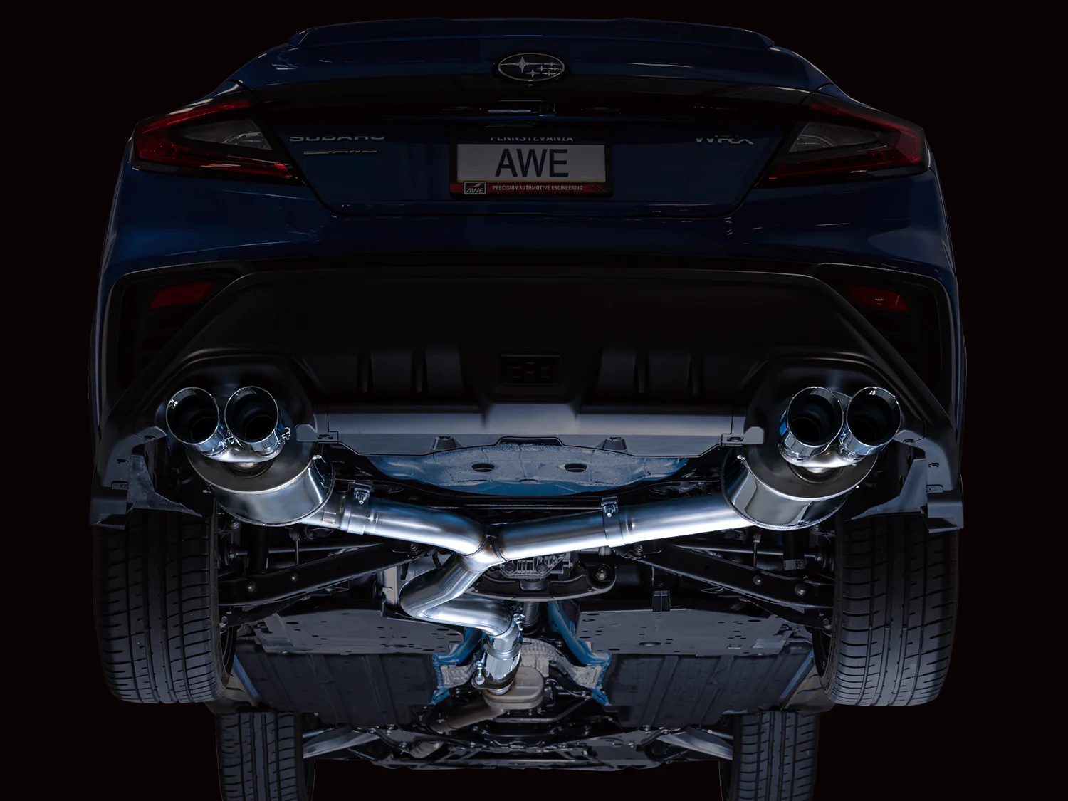 AWE Touring Exhaust - 2022+ Subaru WRX - Image 8