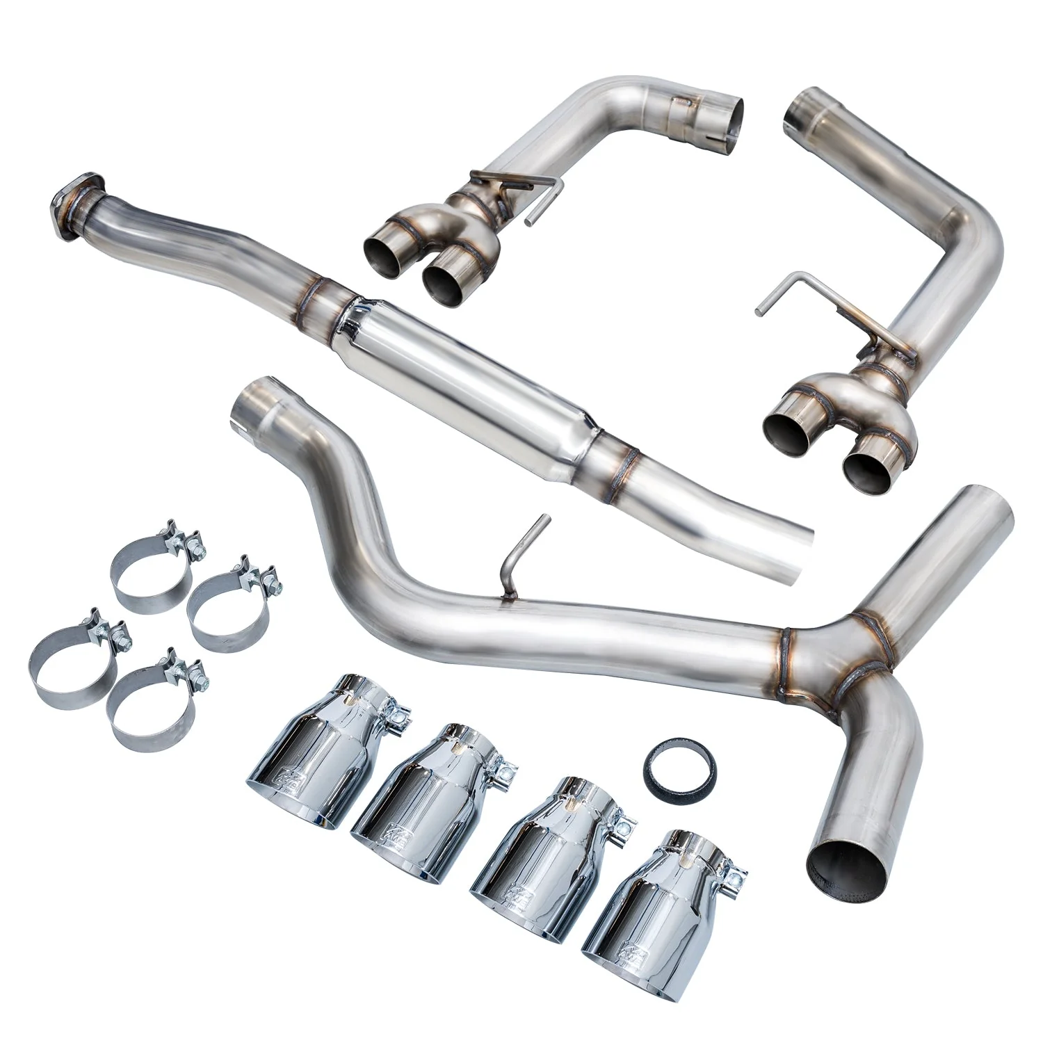 AWE Track Edition Exhaust - 2015-2022+ Subaru WRX / 15-21 STI - Image 3