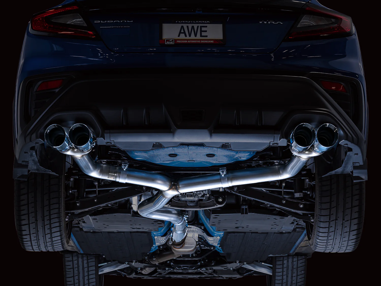 AWE Track Edition Exhaust - 2022+ Subaru WRX - Image 4