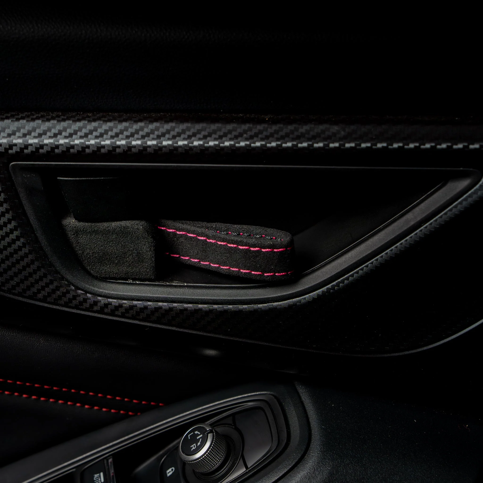 Billetworkz Alcantara Door Pull Strap Kit - 2022+ Subaru WRX / BRZ / Toyota GR86 - Image 12