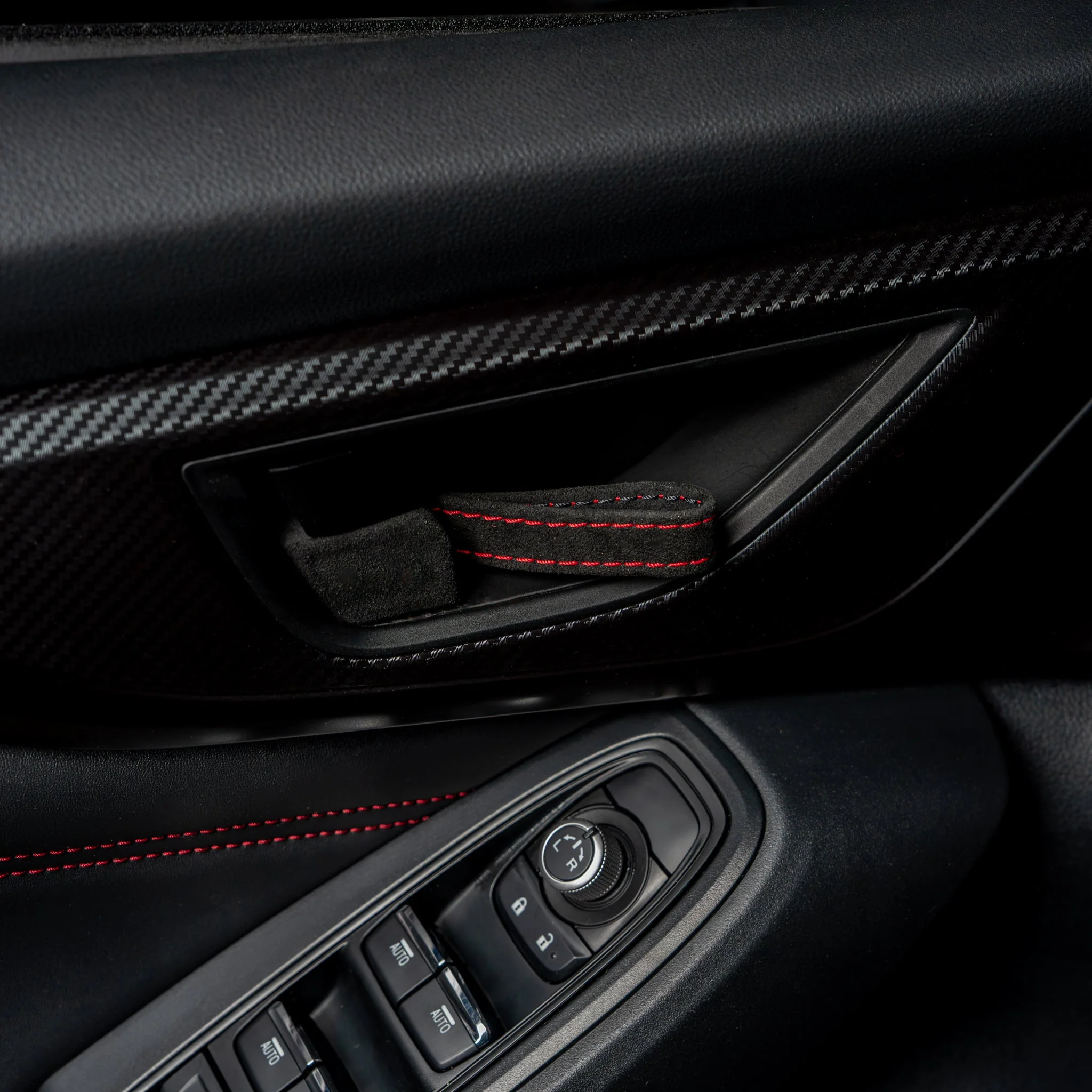 Billetworkz Alcantara Door Pull Strap Kit - 2022+ Subaru WRX / BRZ / Toyota GR86 - Image 30