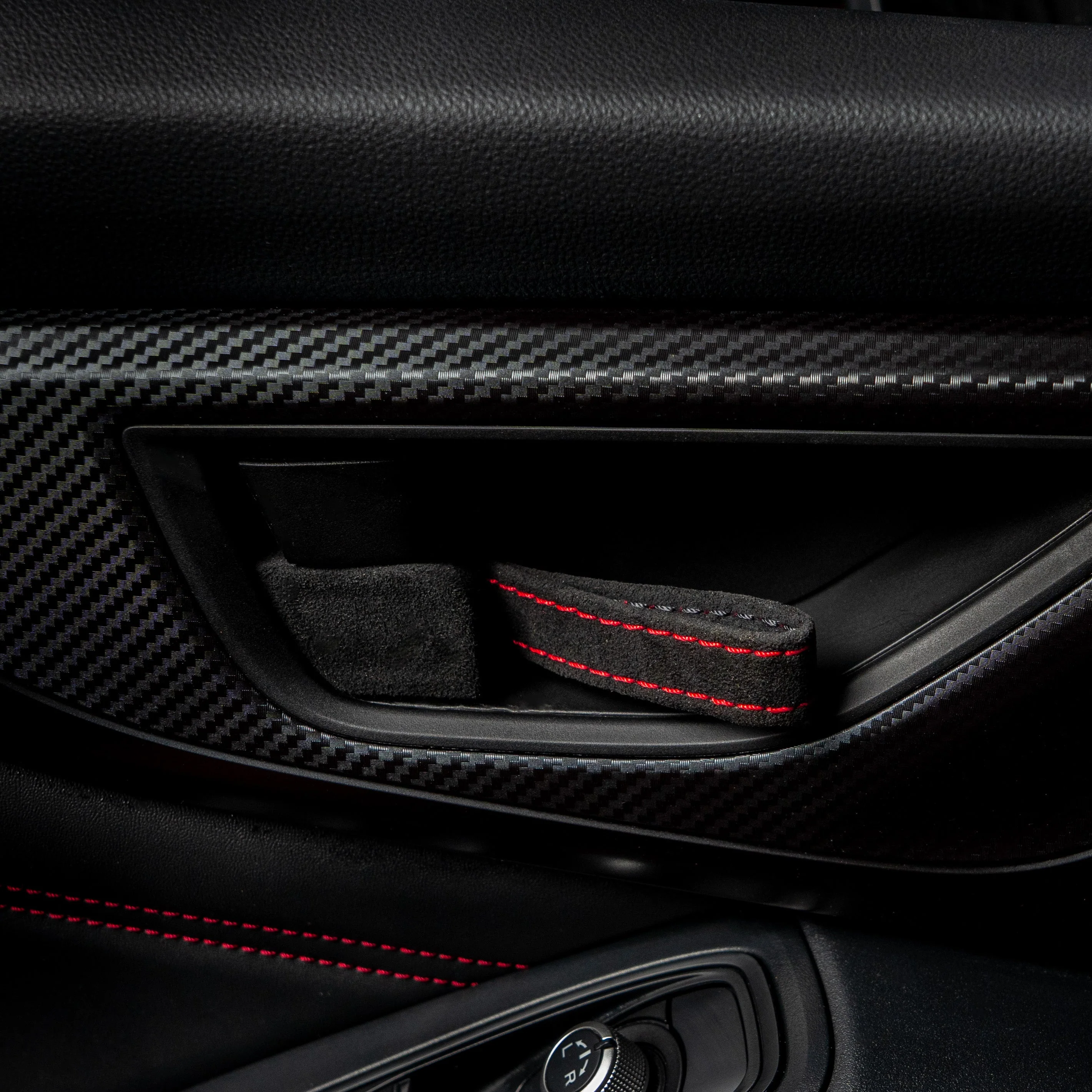 Billetworkz Alcantara Door Pull Strap Kit - 2022+ Subaru WRX / BRZ / Toyota GR86 - Image 31