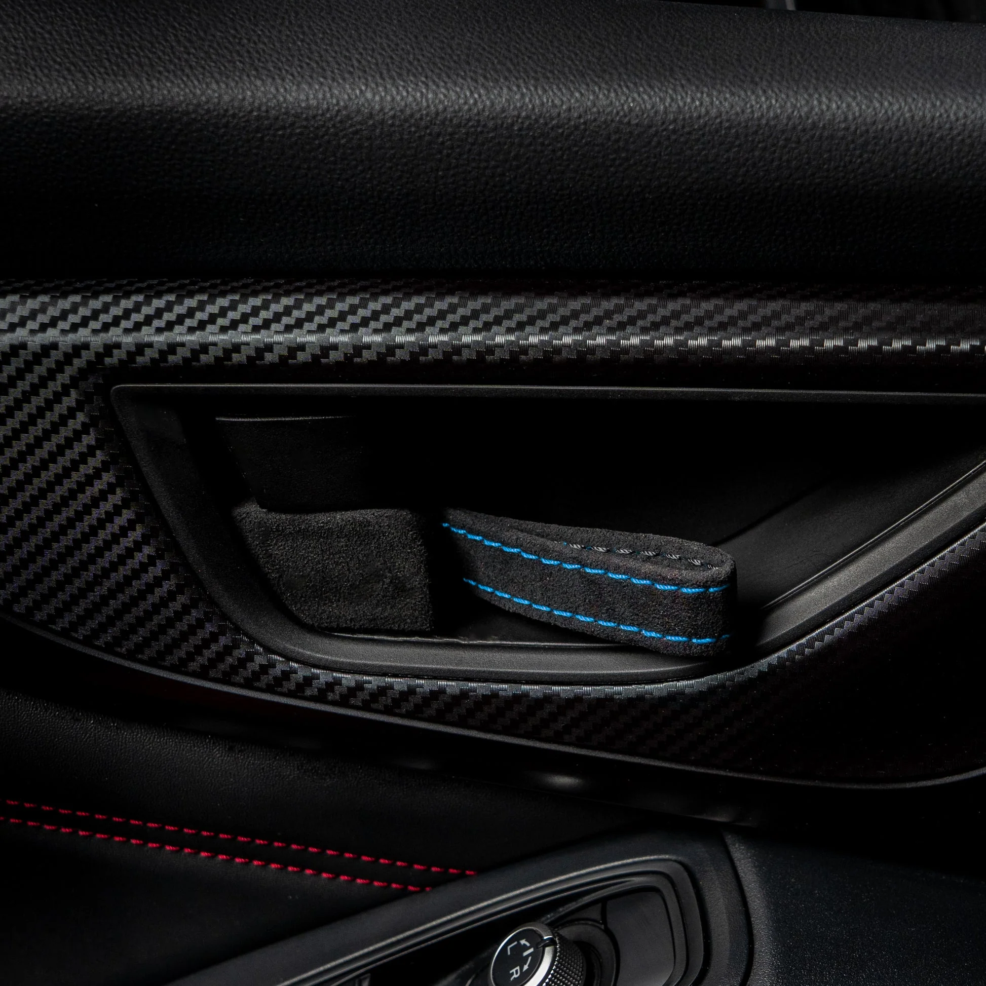 Billetworkz Alcantara Door Pull Strap Kit - 2022+ Subaru WRX / BRZ / Toyota GR86 - Image 33