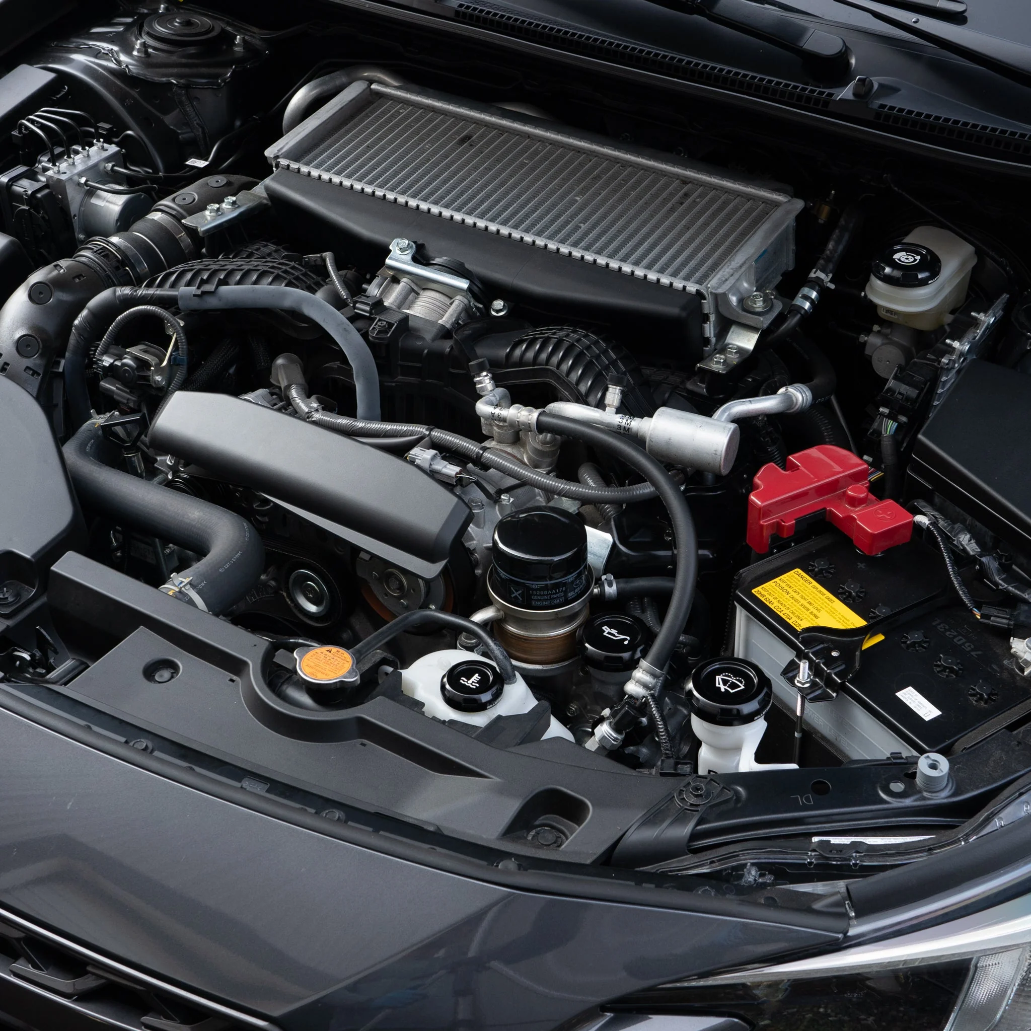 Billetworkz Engine Bay Caps – 2013–2022+ Subaru BRZ / Toyota 86 & GR86 / 13–16 Scion FR-S - Image 3