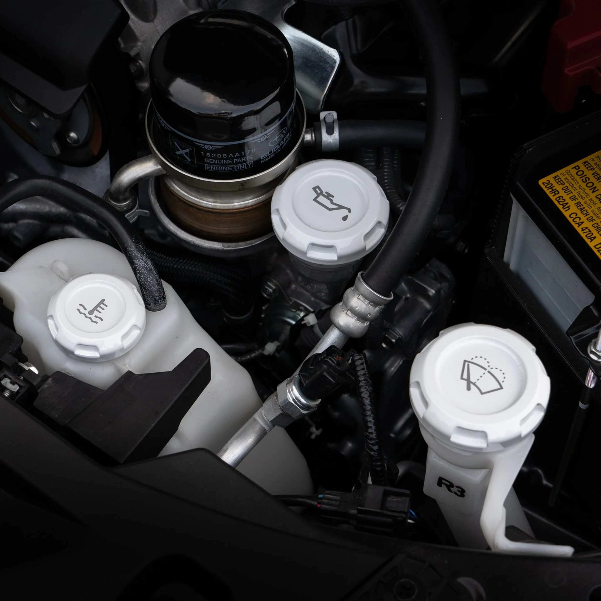 Billetworkz Engine Bay Caps – 2013–2022+ Subaru BRZ / Toyota 86 & GR86 / 13–16 Scion FR-S - Image 30