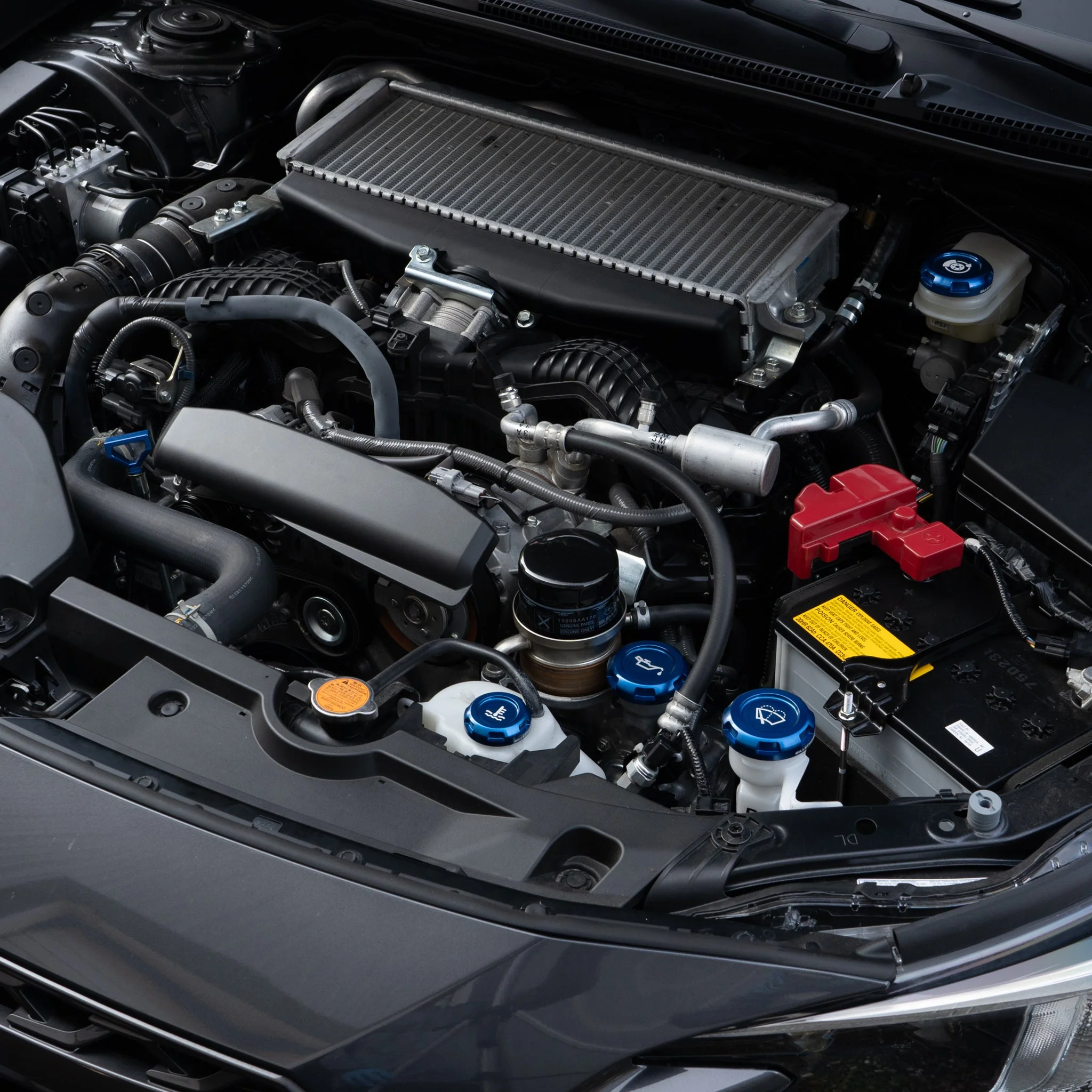 Billetworkz Engine Bay Caps – 2013–2022+ Subaru BRZ / Toyota 86 & GR86 / 13–16 Scion FR-S - Image 7