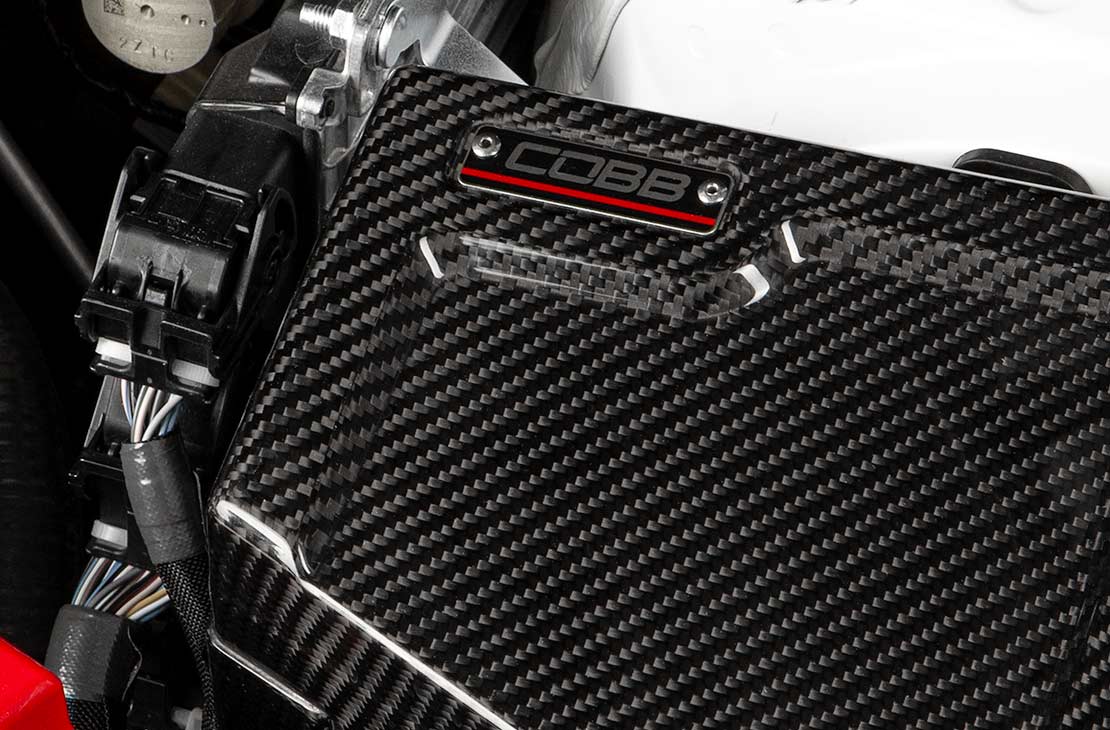 COBB Redline Driver Side Carbon Fiber VB Fuse Cover – 2022+ Subaru WRX - Image 5