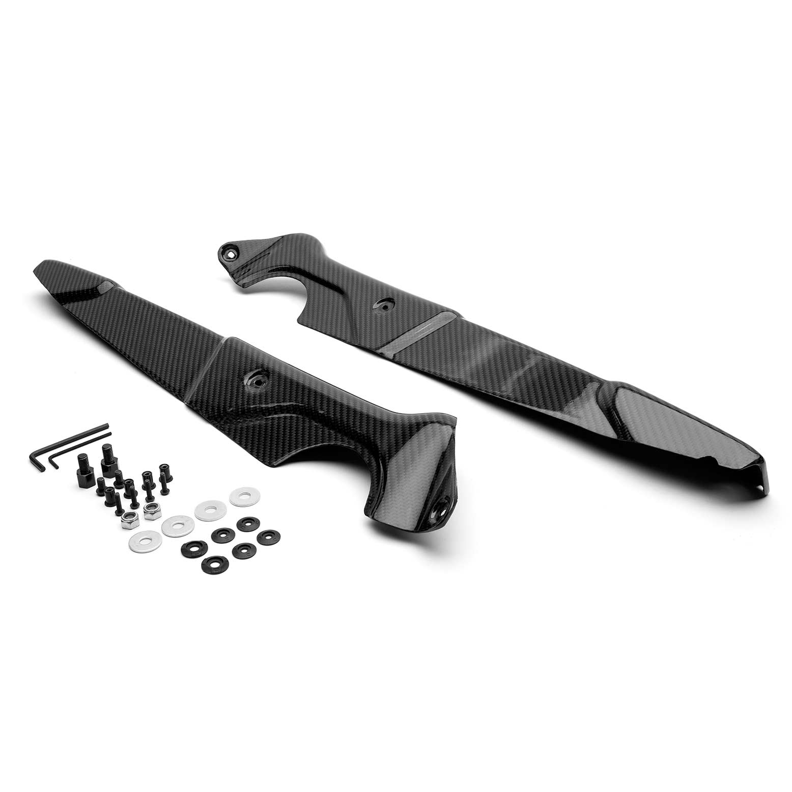 Cobb Subaru Redline Gloss Carbon Fender Shrouds 2015-2021 Subaru WRX & STI / TYPE RA 2018 / S209 2019 - Image 2
