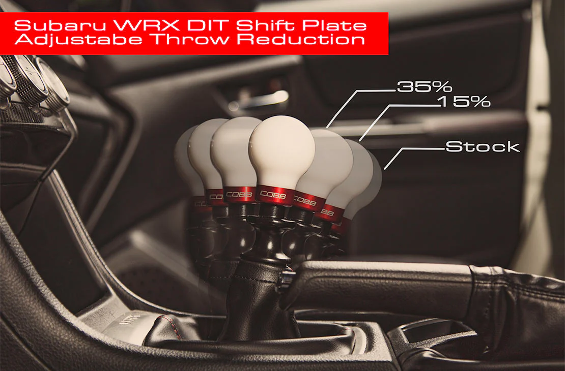 Cobb Subaru Shift Plate - 2015-2022+ Subaru WRX - Image 3