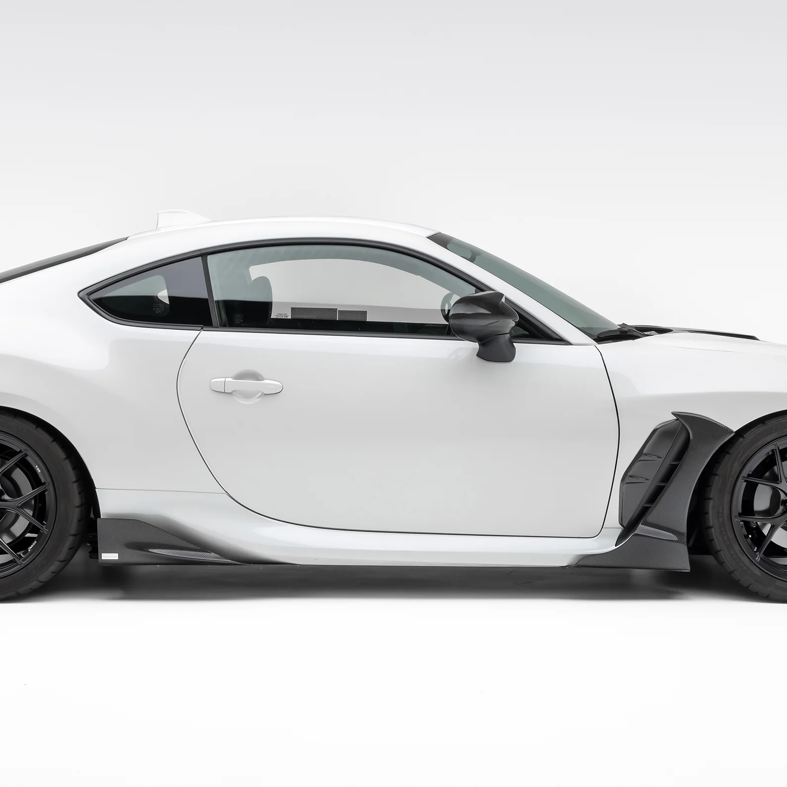 Compressive Tuning Black Series - Carbon Fiber Sideskirt Extension - 2022+ Subaru BRZ / Toyota GR86 - Image 4