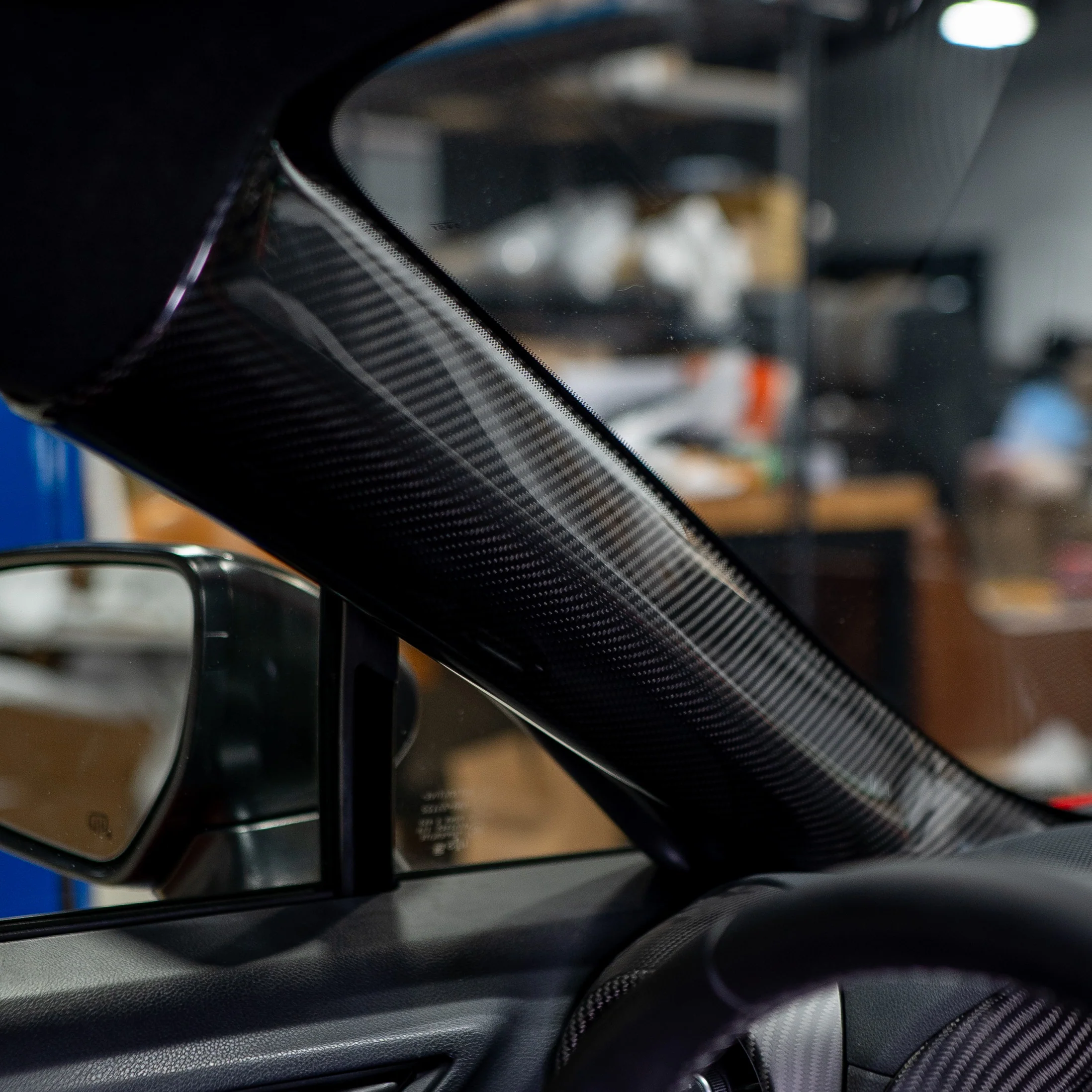 Driven.Media Carbon Fiber A Pillar Covers - 2022+ Toyota GR86 / Subaru BRZ - Image 2