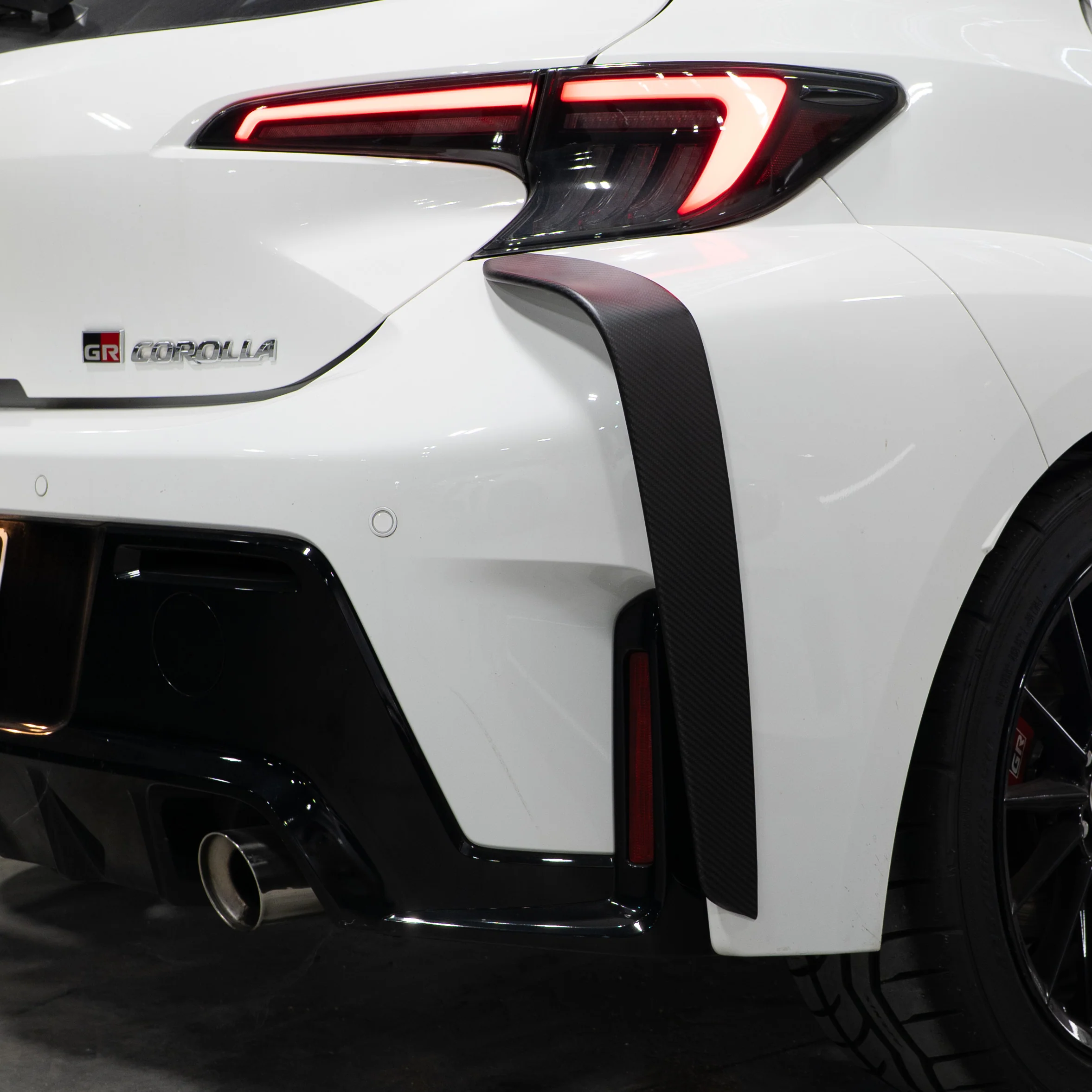 Driven.Media Carbon Fiber Rear Bumper Garnish – 2023+ Toyota GR Corolla - Image 10