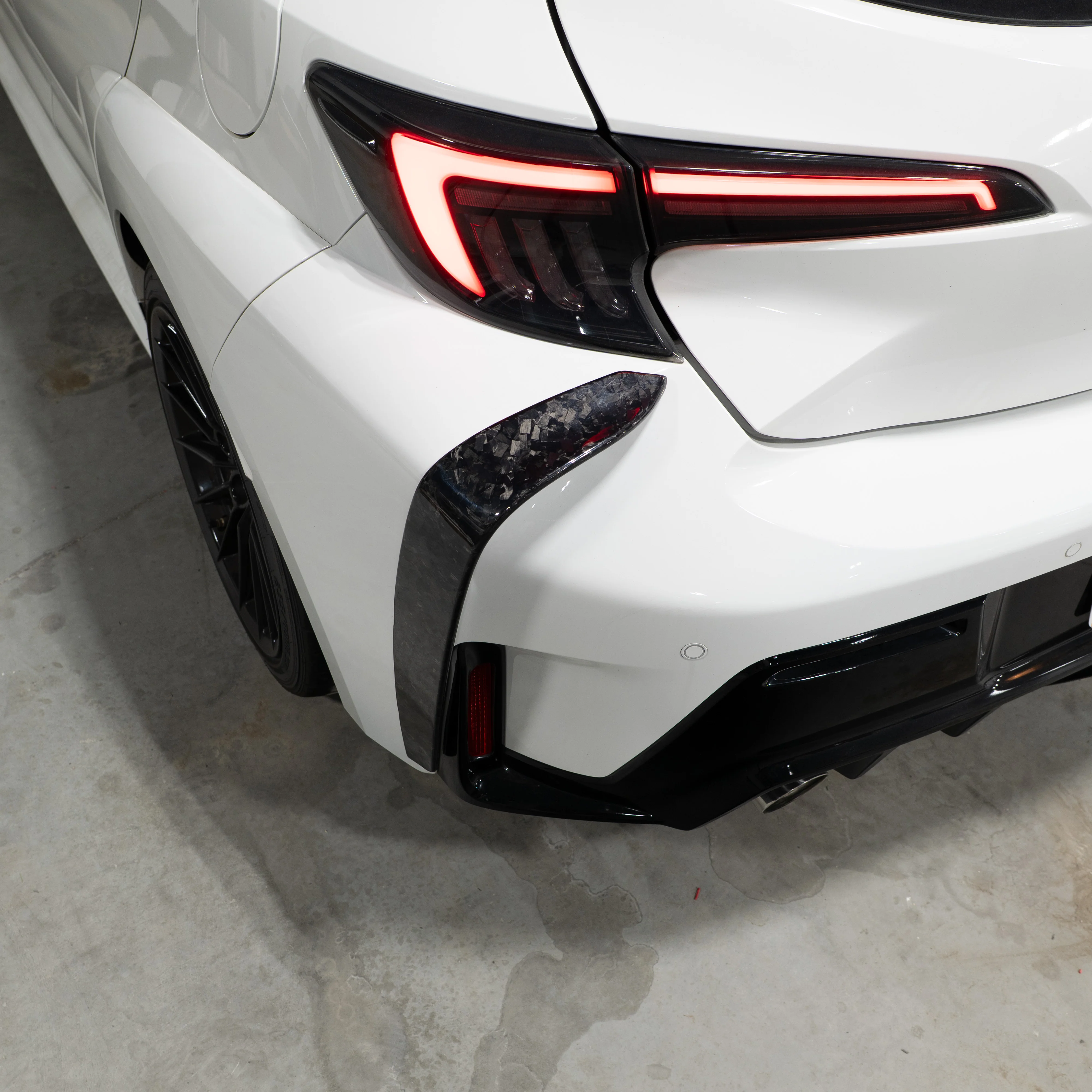 Driven.Media Carbon Fiber Rear Bumper Garnish – 2023+ Toyota GR Corolla - Image 18