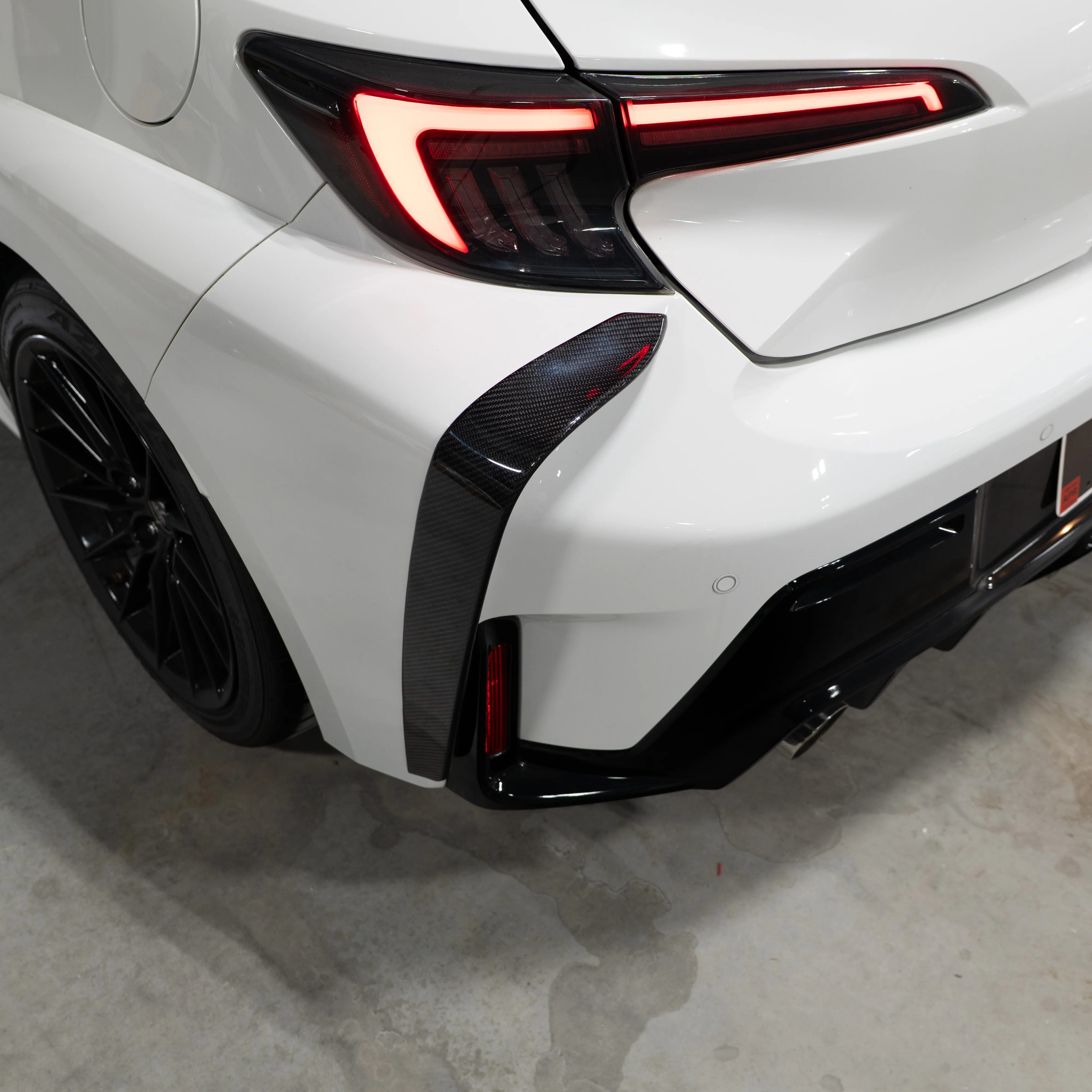 Driven.Media Carbon Fiber Rear Bumper Garnish – 2023+ Toyota GR Corolla - Image 21