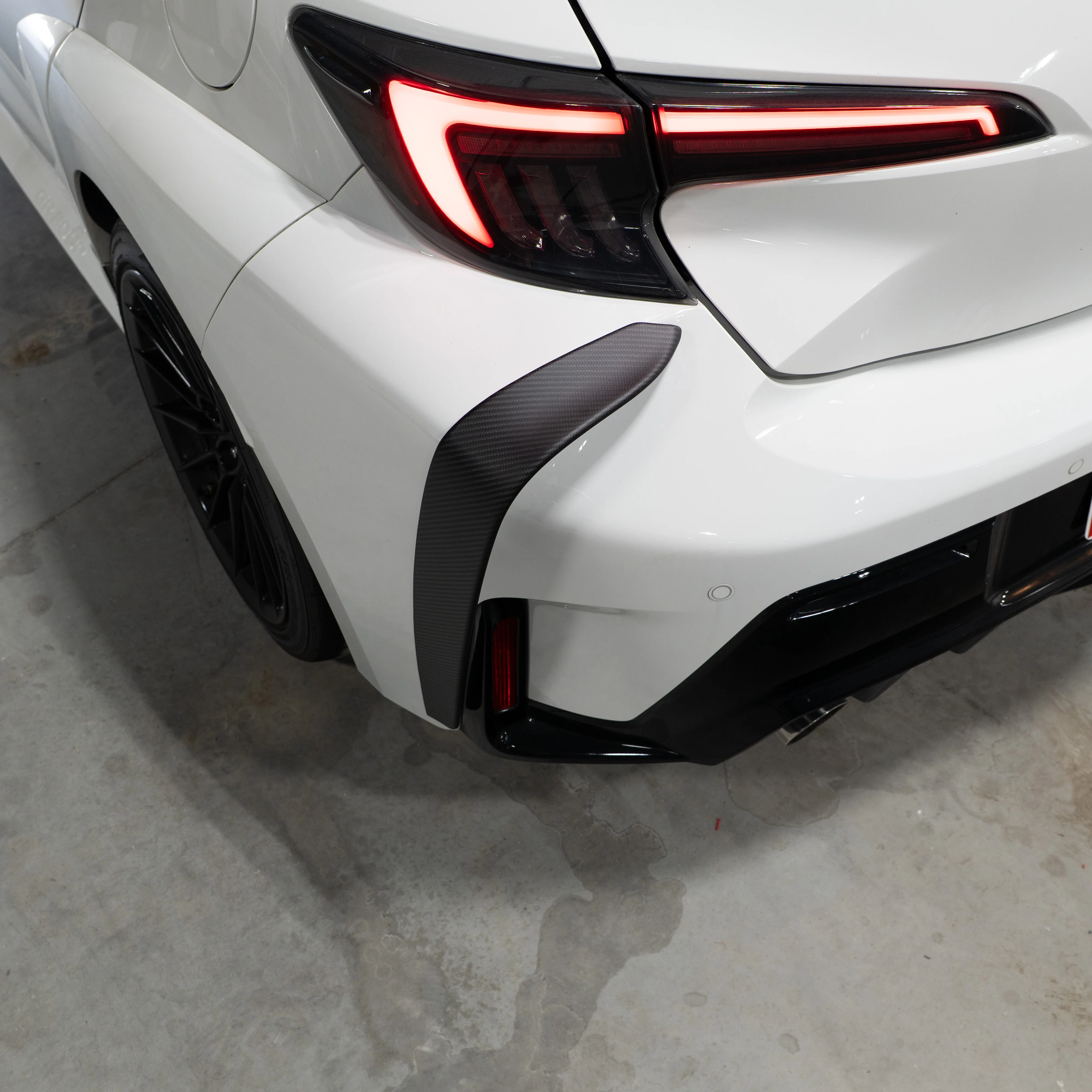 Driven.Media Carbon Fiber Rear Bumper Garnish – 2023+ Toyota GR Corolla - Image 7