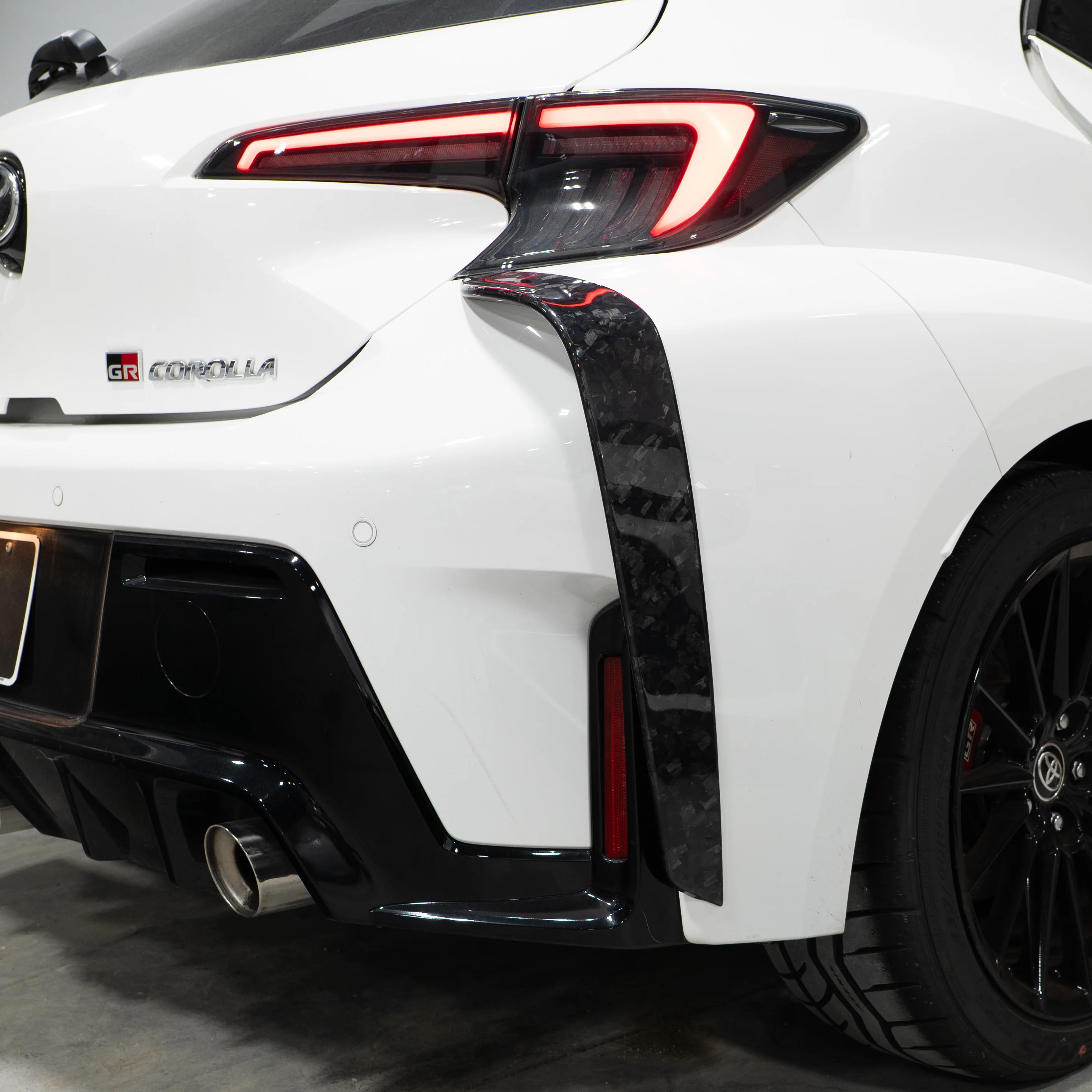 Driven.Media Carbon Fiber Rear Bumper Garnish – 2023+ Toyota GR Corolla - Image 8