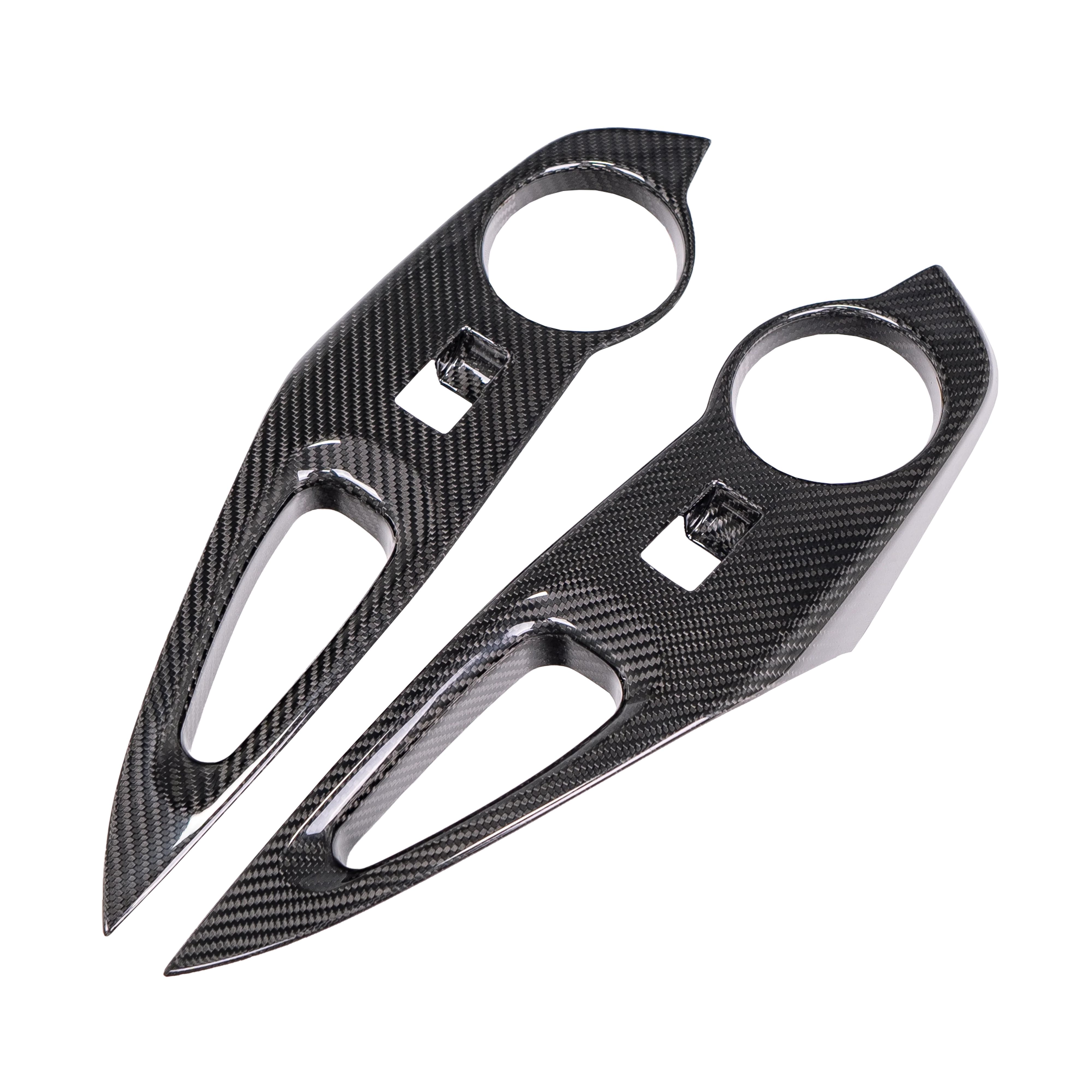Driven.Media Carbon Fiber Rear Window Switch Panels -  2023+ Toyota GR Corolla - Image 3