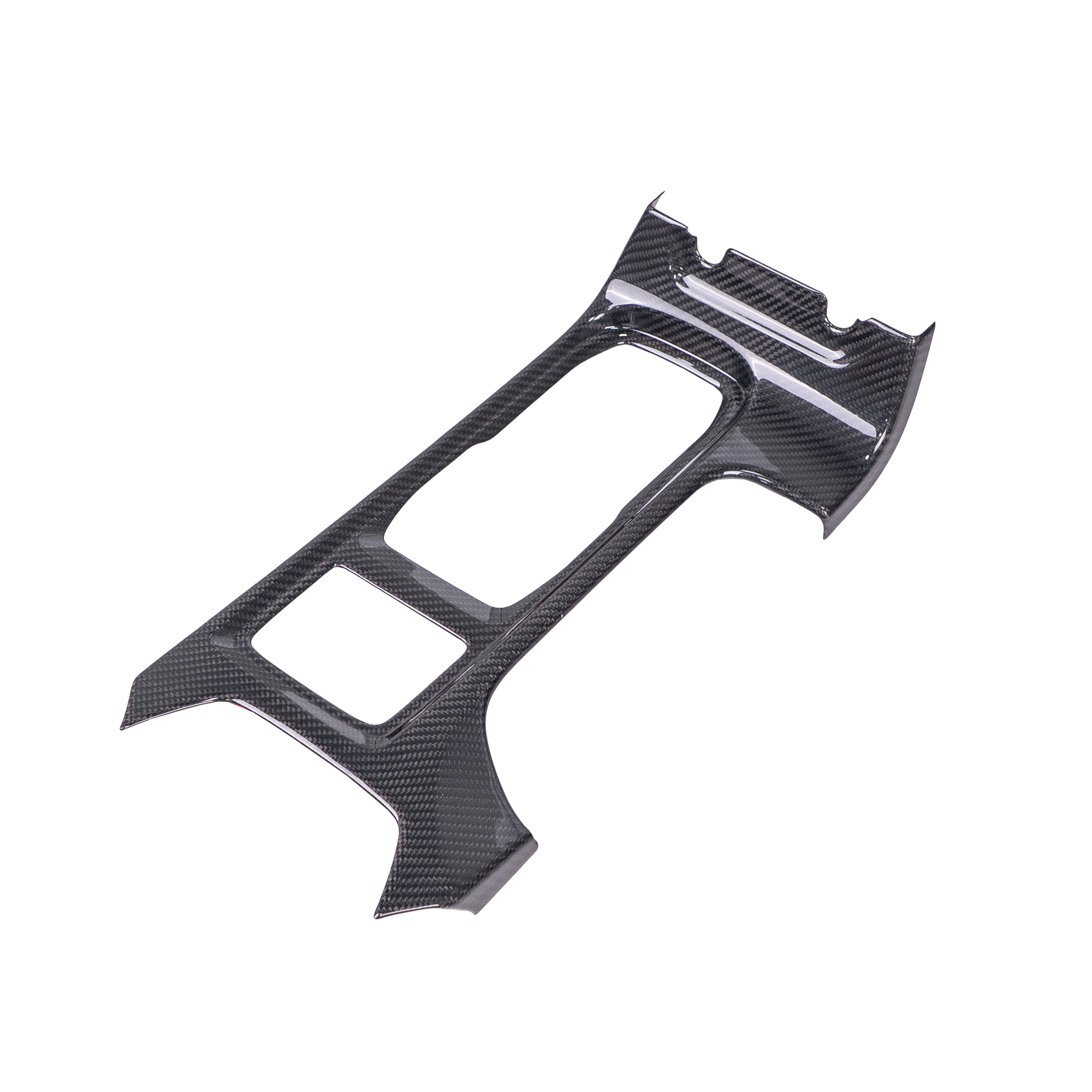 Driven.Media Gloss Carbon Fiber Center Shift Panel Frame - 2022+ Subaru WRX - Image 2