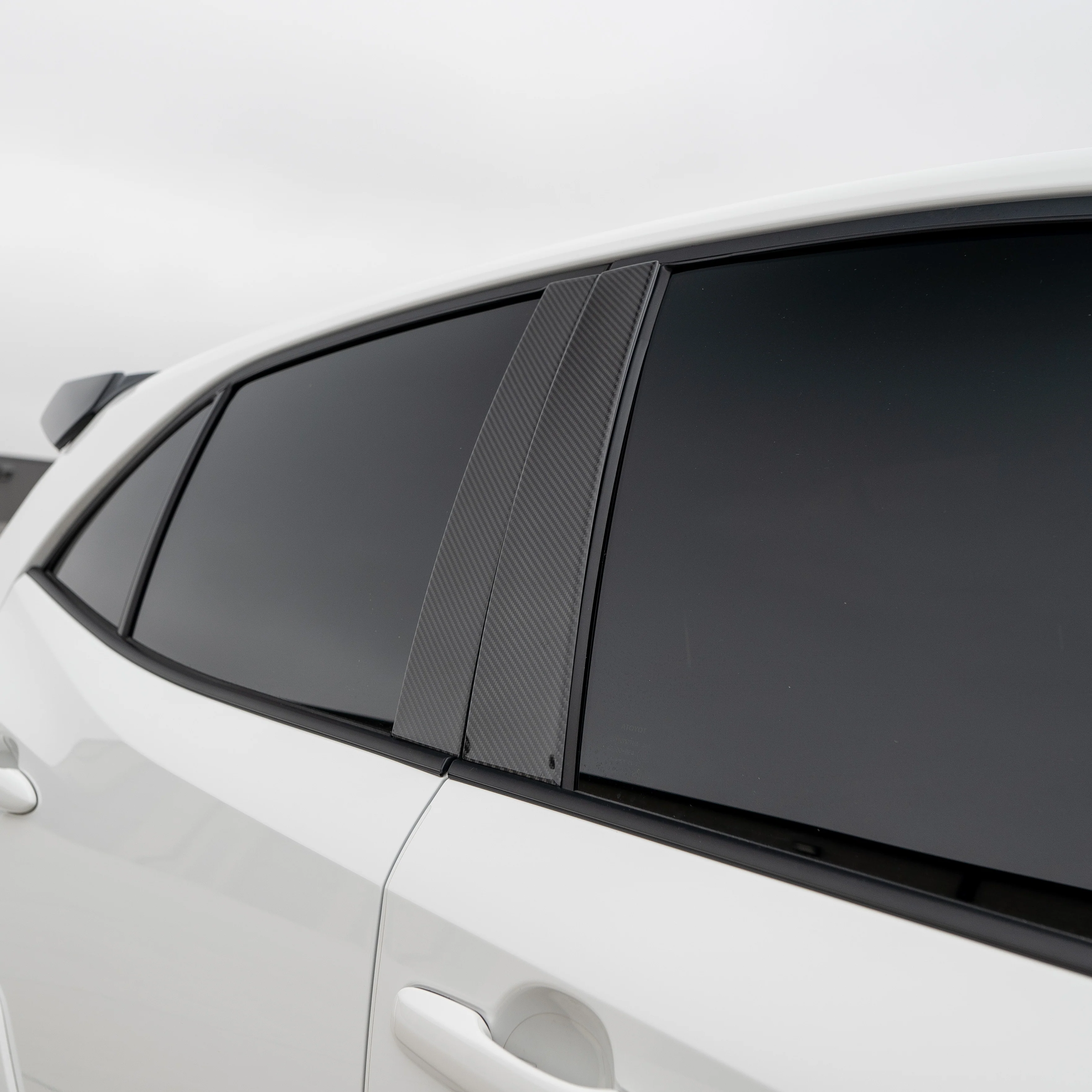 Driven.Media Carbon Fiber Exterior Door Pillars - 2023+ Toyota GR Corolla - Image 6