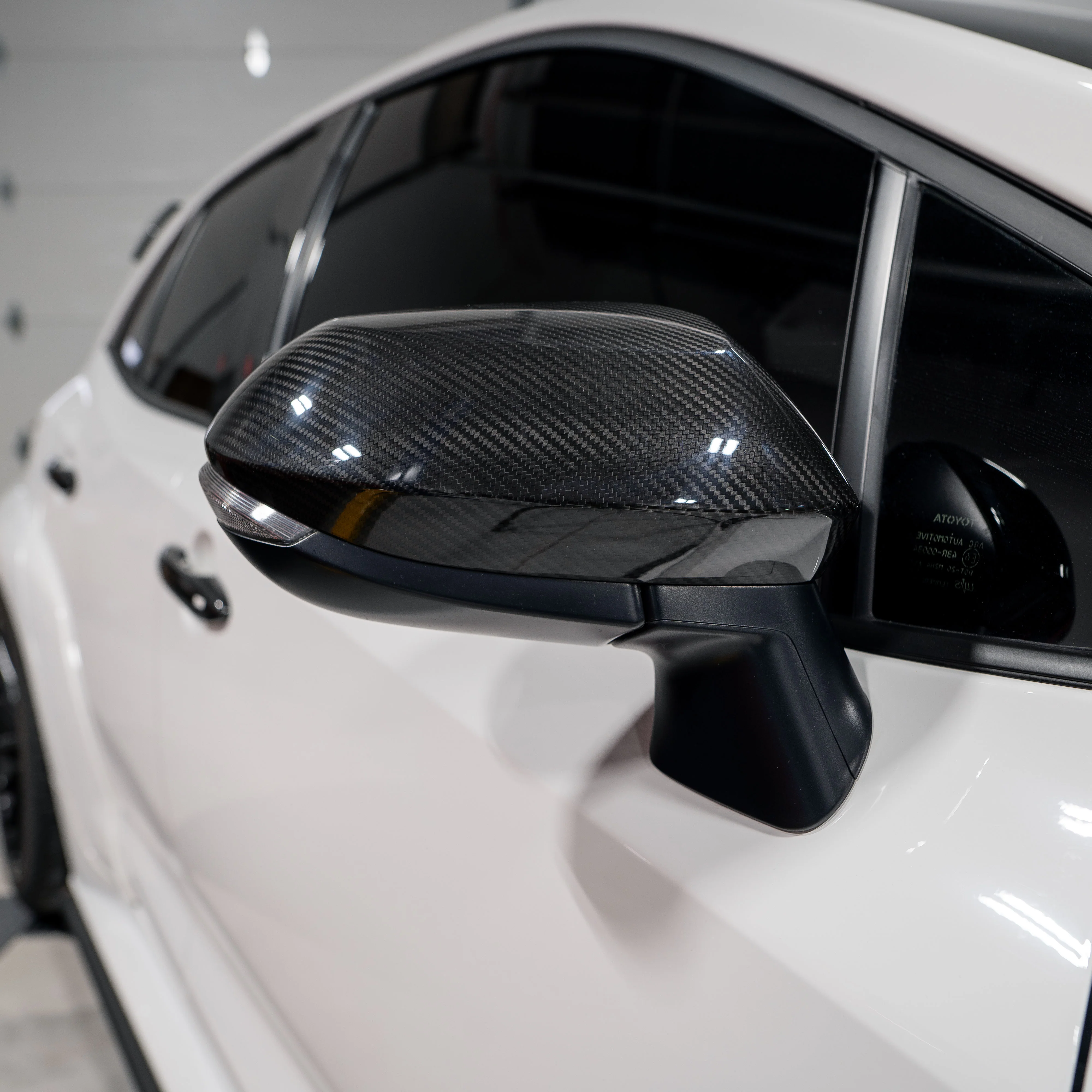 Driven.Media Carbon Fiber Mirror Covers - 2023+ Toyota GR Corolla - Image 3
