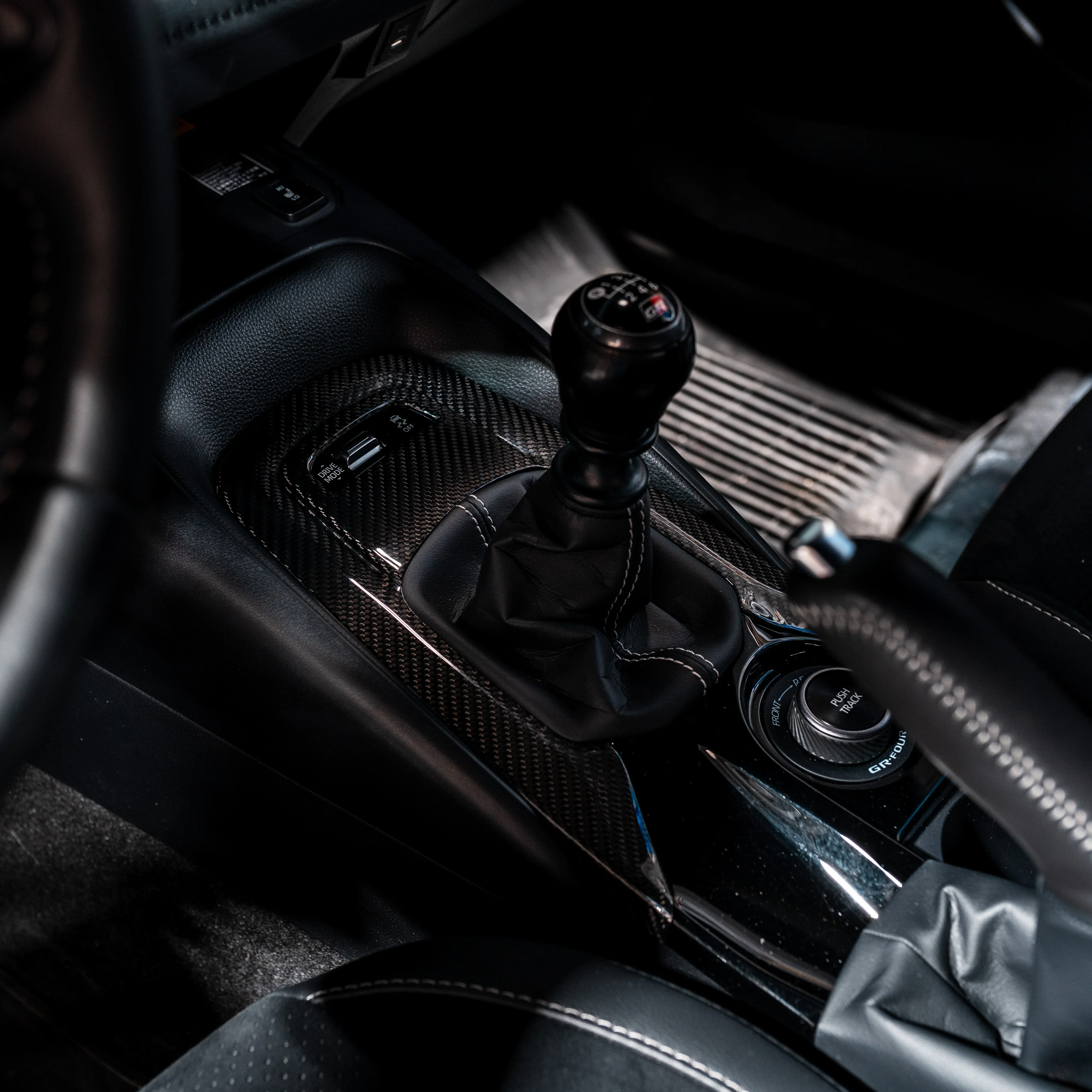 Driven.Media Carbon Fiber Shifter Trim - 2023-2024 Toyota GR Corolla - Image 4