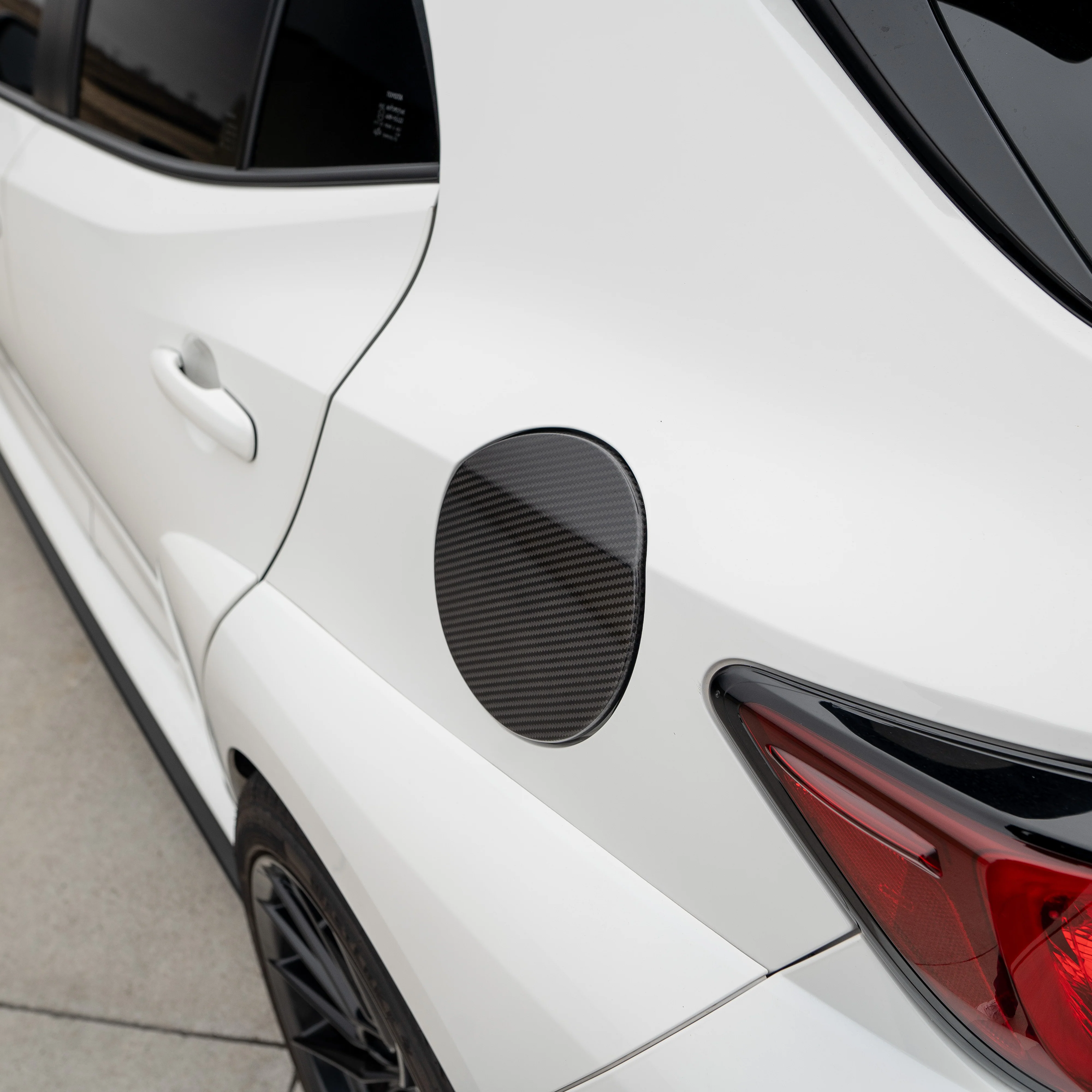 Driven.Media Carbon Fuel Door Cover - 2023+ Toyota GR Corolla - Image 3