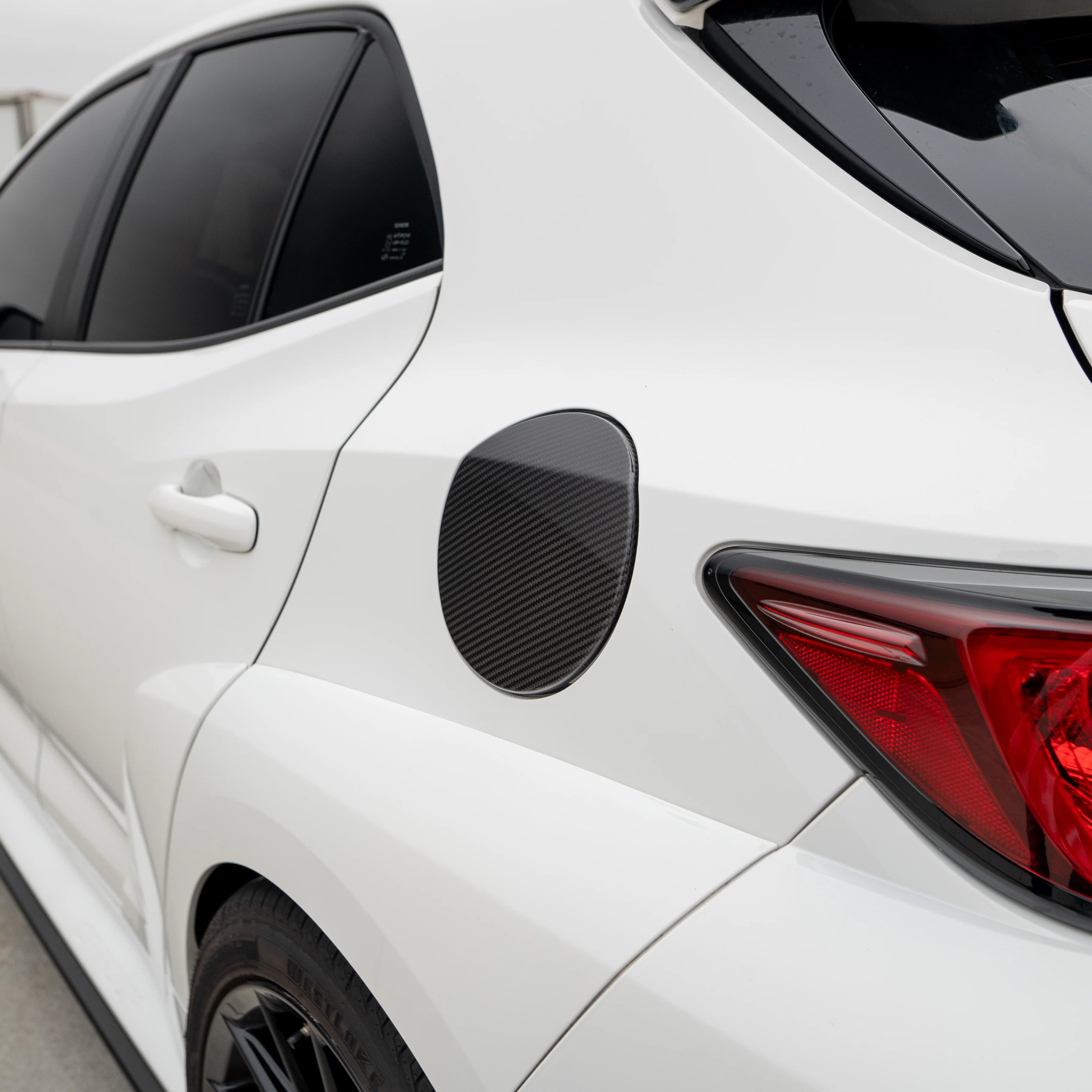 Driven.Media Carbon Fuel Door Cover - 2023+ Toyota GR Corolla - Image 5