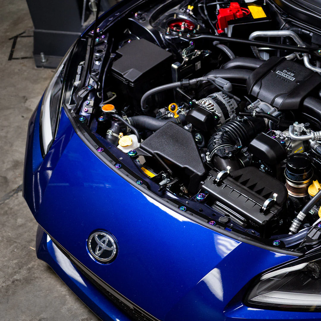 Fast Turn Fittings Stage 2 Titanium Hardware Engine Bay Kit - 2022+ Subaru BRZ / Toyota GR86 - Image 3
