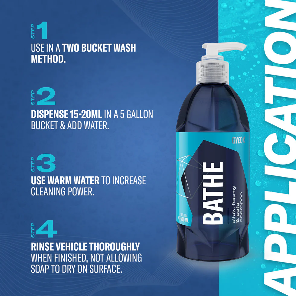 Gyeon Q²M Bathe - 500 / 1000 / 4000ml - Image 5