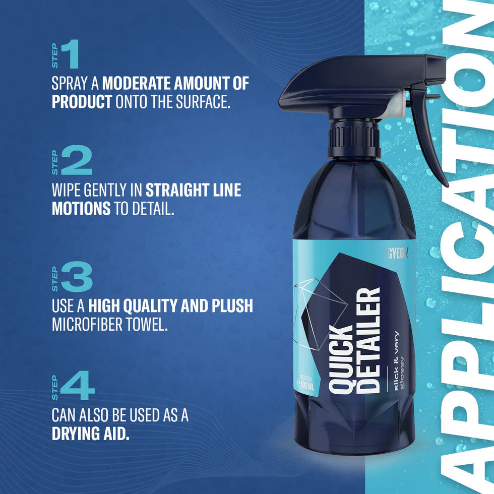 Gyeon Q²M QuickDetailer - 500 / 1000ml - Image 4
