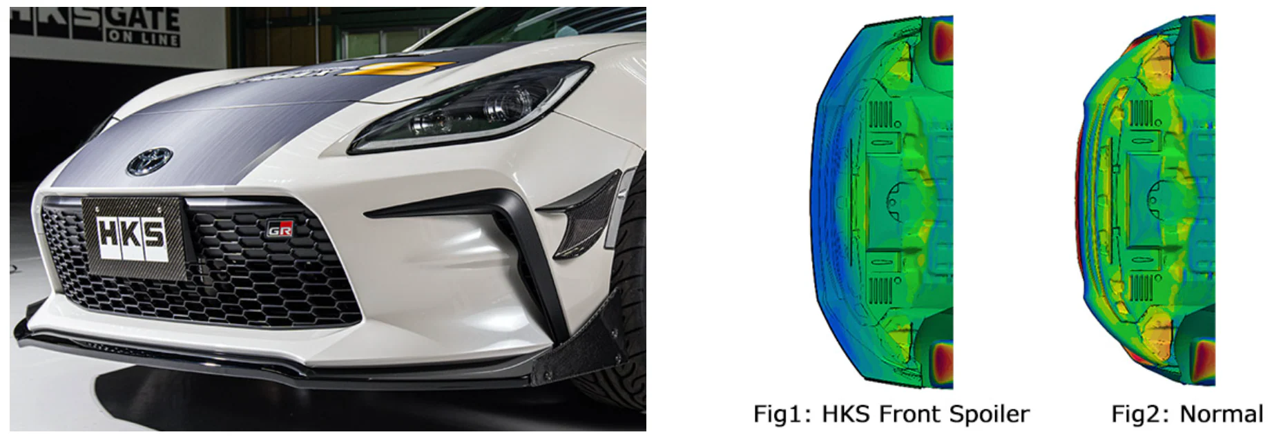 HKS Body Kit TYPE-S Canards - 2022+ Toyota GR86 / Subaru BRZ - Image 6