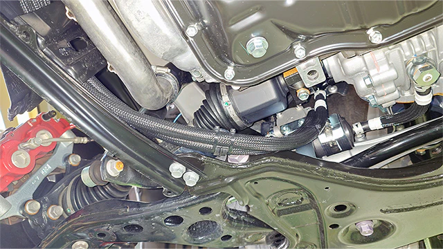 HKS Transfer Case Oil Cooler Kit - 2023+ Toyota GR Corolla - Image 5