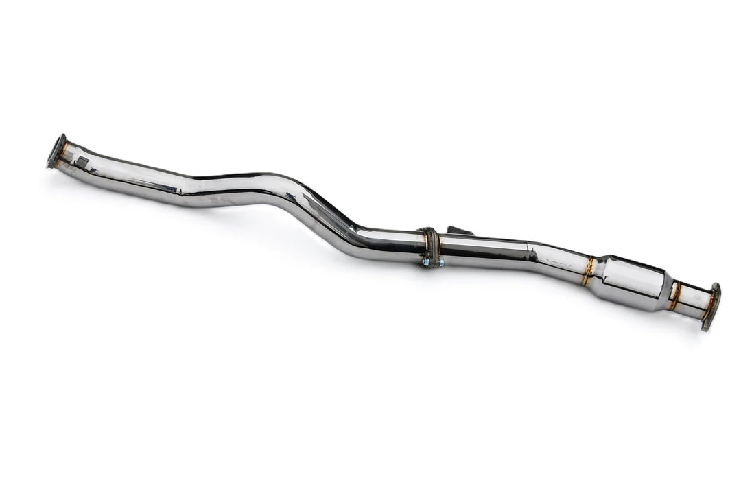 Invidia Bottom High Flow Cat Front Pipe - 2022+ Subaru WRX - Image 3
