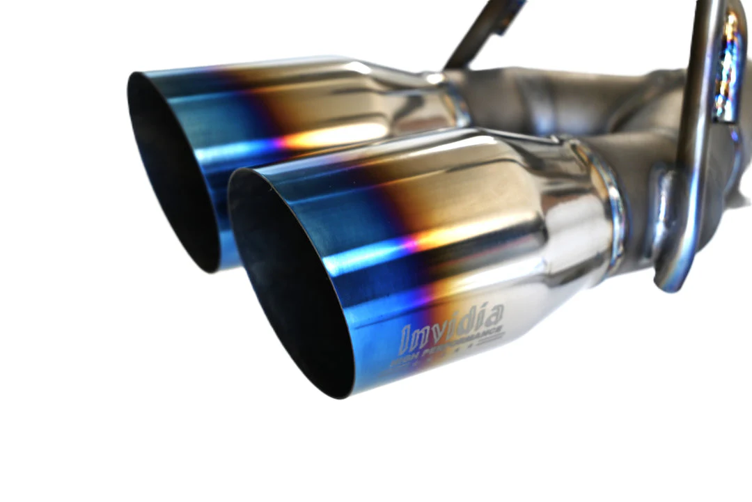 Invidia Full Titanium Center Exit Cat-Back Exhaust - 2023+ Toyota GR Corolla - Image 3