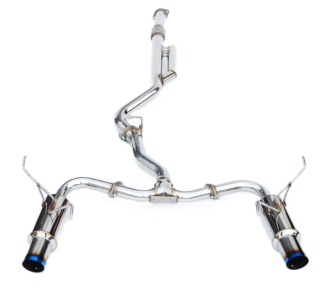 Invidia N1 Twin Outlet Cat-Back Exhaust - 2022+ Subaru WRX