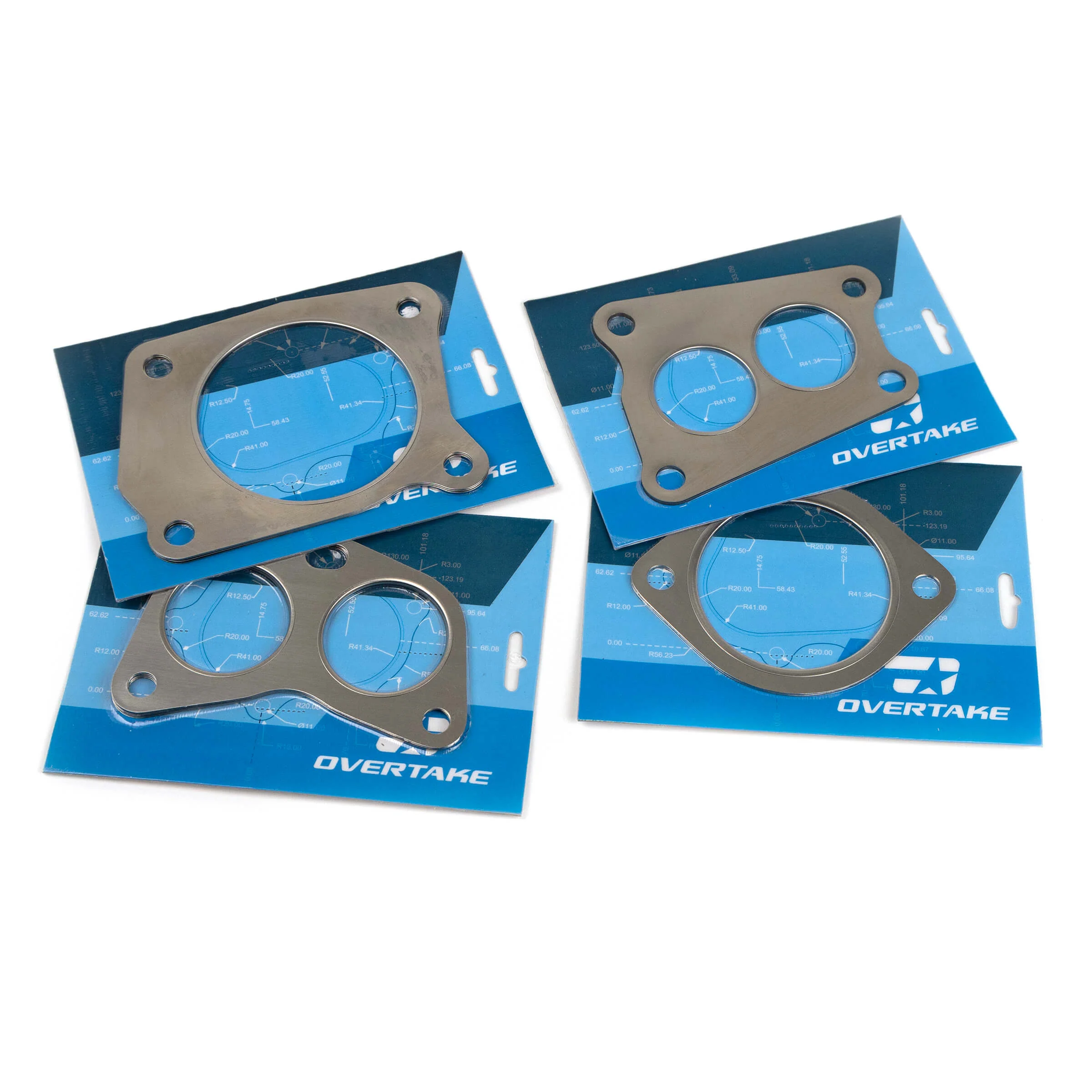 OVERTAKE Exhaust Gasket Set - 2015-2021 Subaru WRX