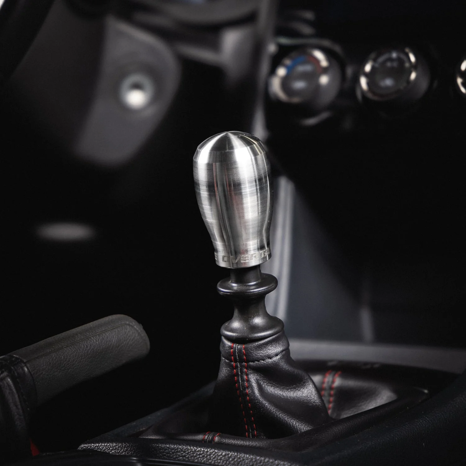 Overtake M12x1.25 Weighted Tear Drop Shift Knob - Scion Fr-S / Toyota 86 / GR86 / Subaru BRZ / WRX / STI - Image 2