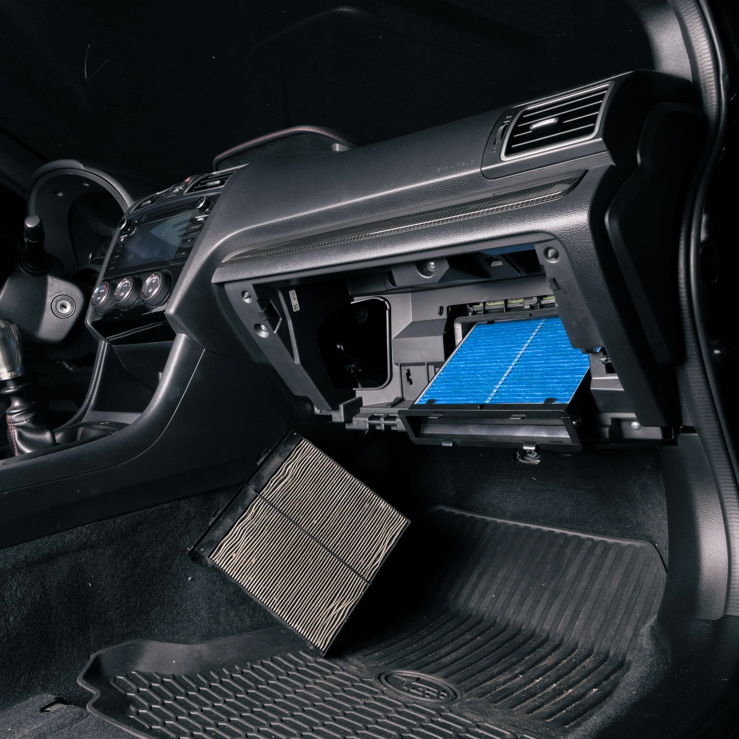 OVERTAKE Micro Carbon Cabin Air Filter - 2015-2021 Subaru WRX / STI - Image 2