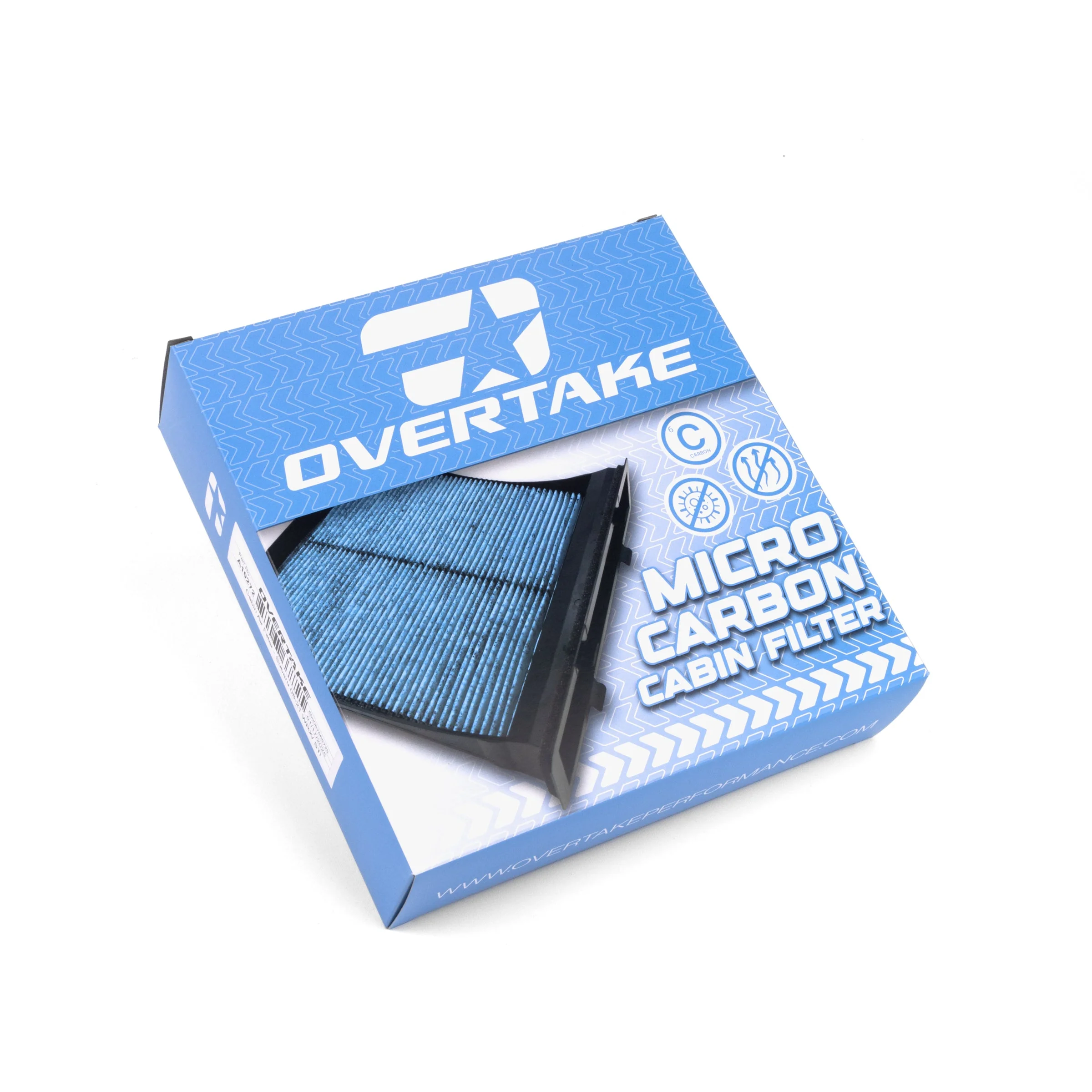 OVERTAKE Micro Carbon Cabin Air Filter - 2015-2021 Subaru WRX / STI - Image 5