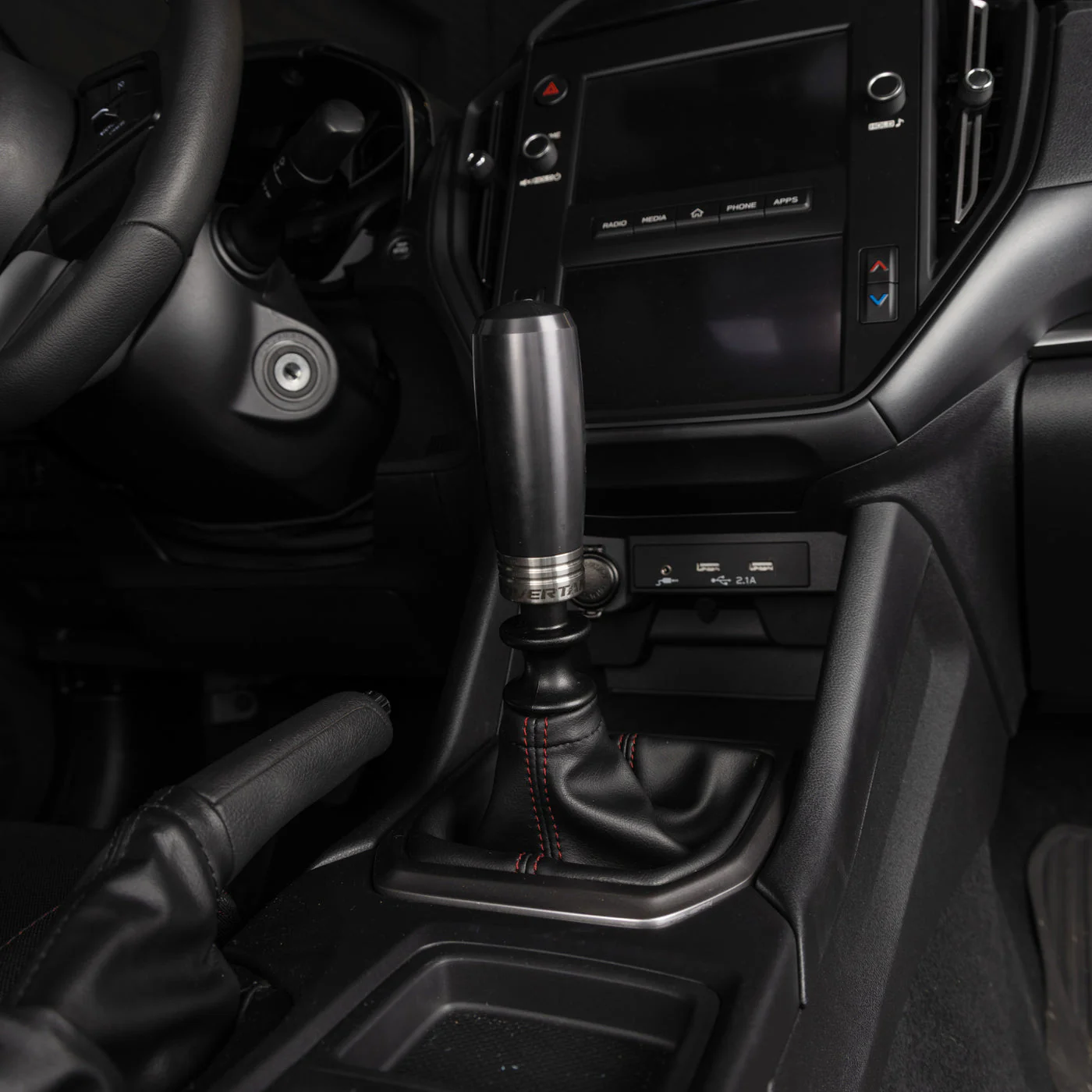 Overtake ModKnob Weighted Tall Delrin Shift Knob - Scion FR-S / Toyota 86 / GR86 / Subaru BRZ / WRX / STI